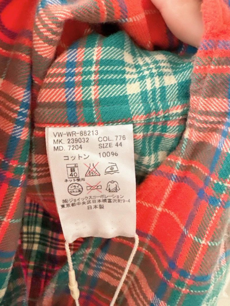 Vivienne Westwood Vivienne Westwood Diagonal plaid shirt Size M / US 6-8 / IT 42-44 - 3 Thumbnail