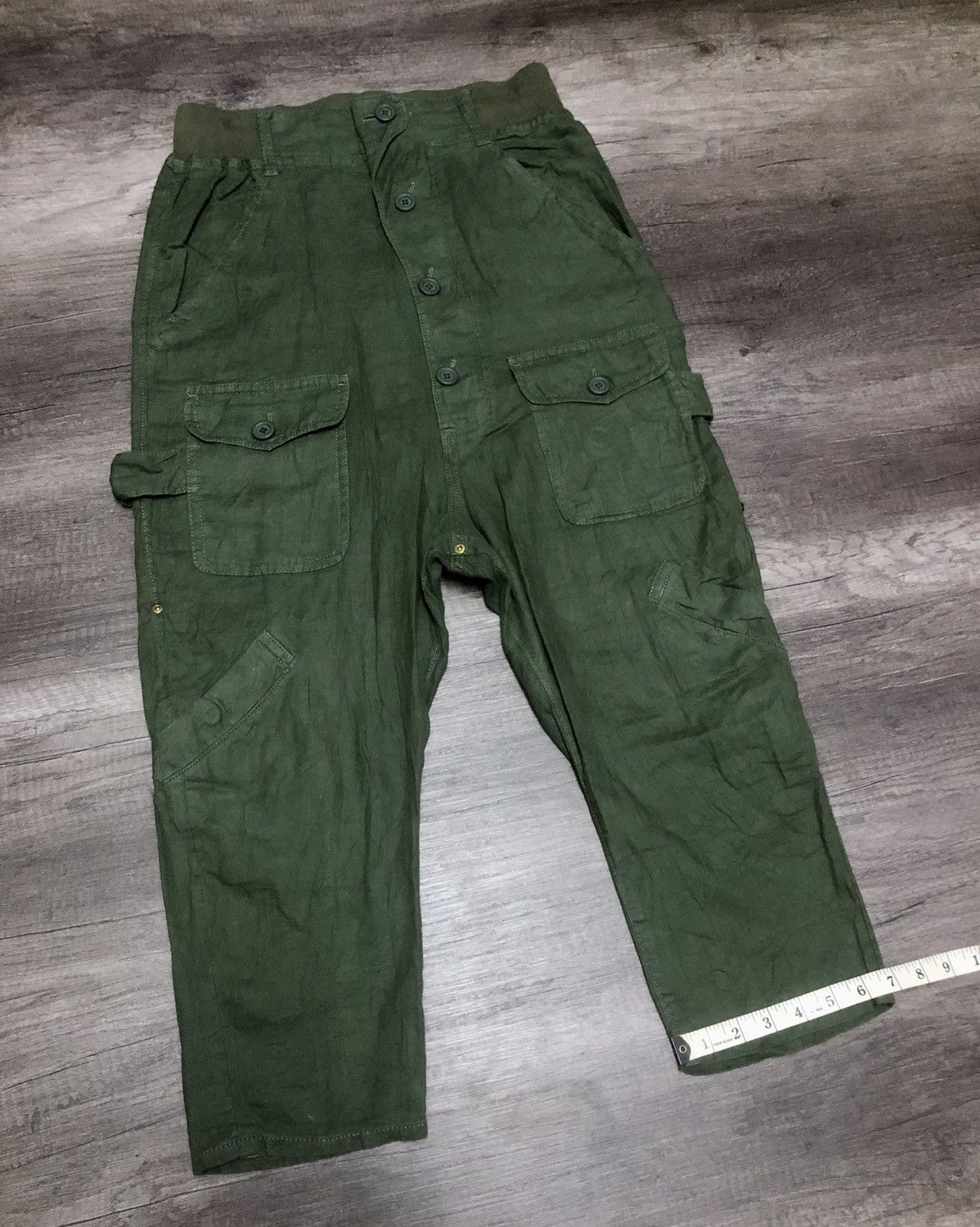 Issey Miyake × Japanese Brand × mercibeaucoup MERCIBEAUCOUP ISSEY MIYAKE DESIGNER CARGO PANT MULTIPOCKET Size 32" / US 10 / IT 46 - 25 Thumbnail