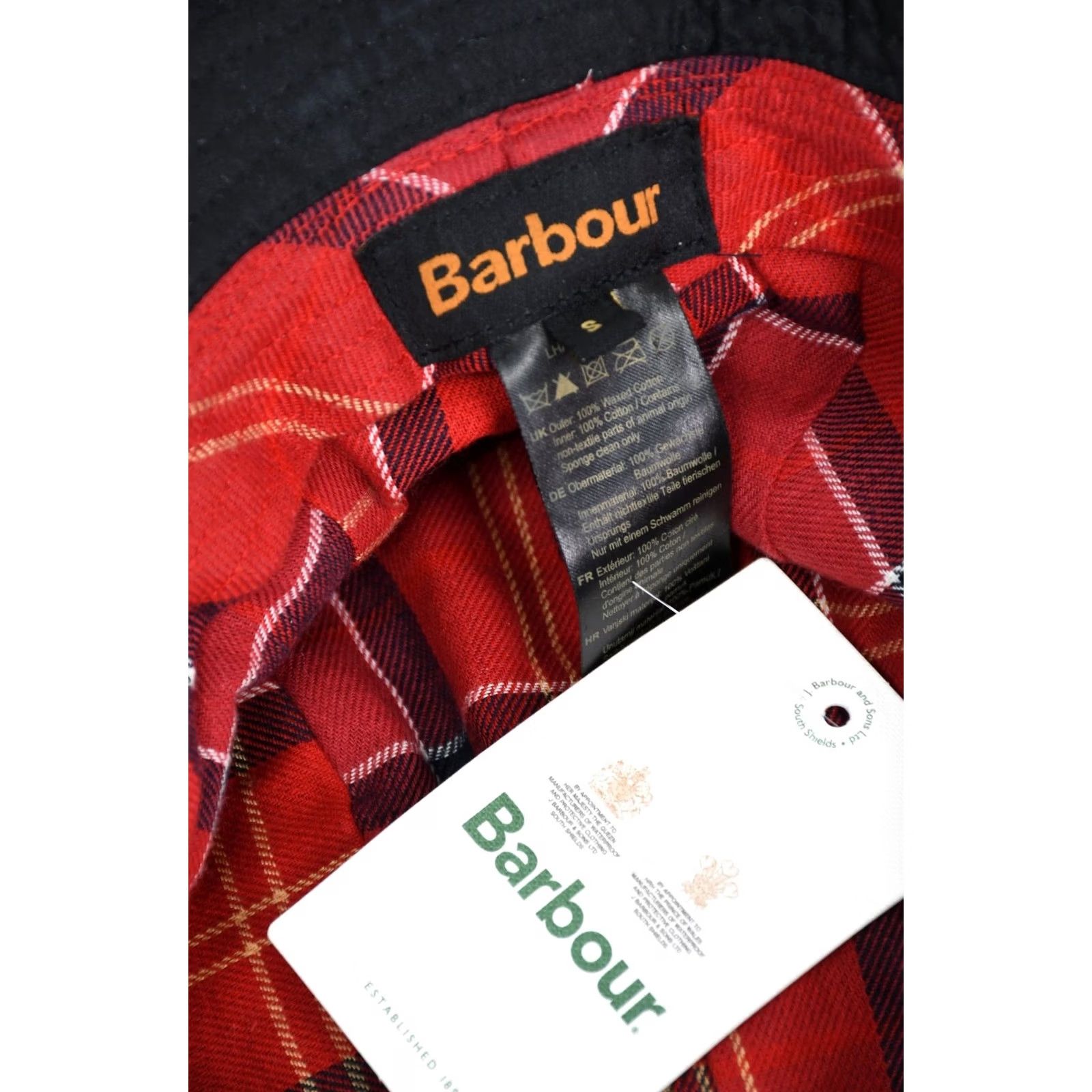Barbour Barbour Briar Trench Hat Waxed Women's S Hat Brown Cotton Bucket Vintage No 0 Size ONE SIZE - 5 Thumbnail