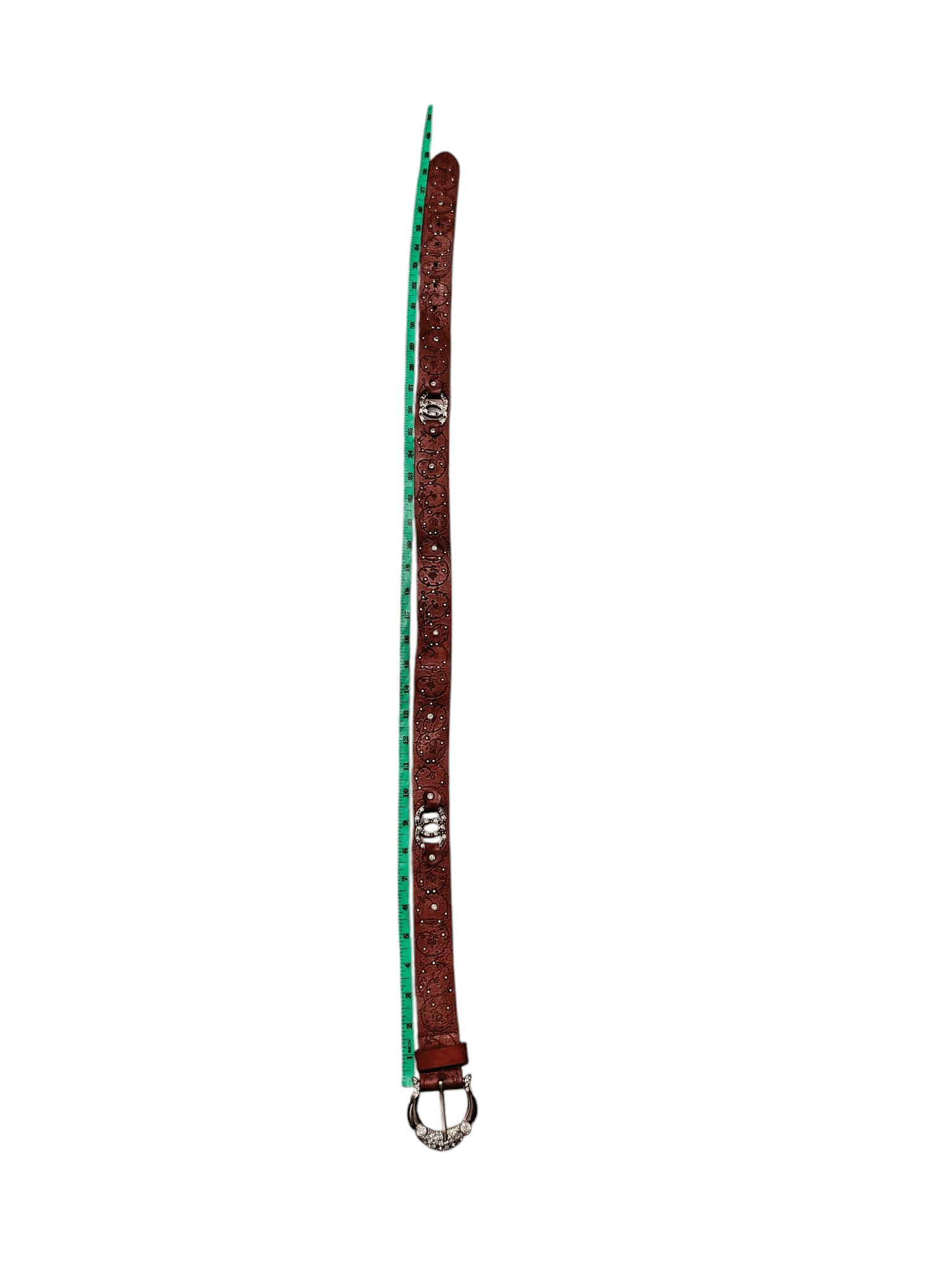 If Six Was Nine Japanese Leather Belt Size ONE SIZE - 14 Thumbnail