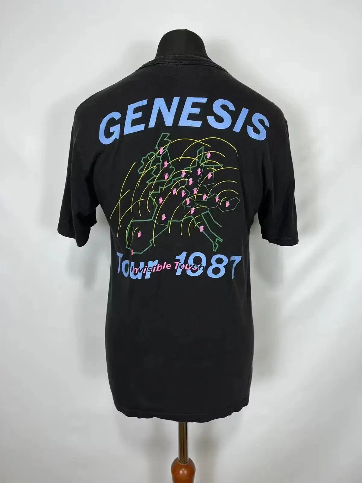 Band Tees × Vintage Genesis 1987 tour tee vintage Size US M / EU 48-50 / 2 - 2 Thumbnail
