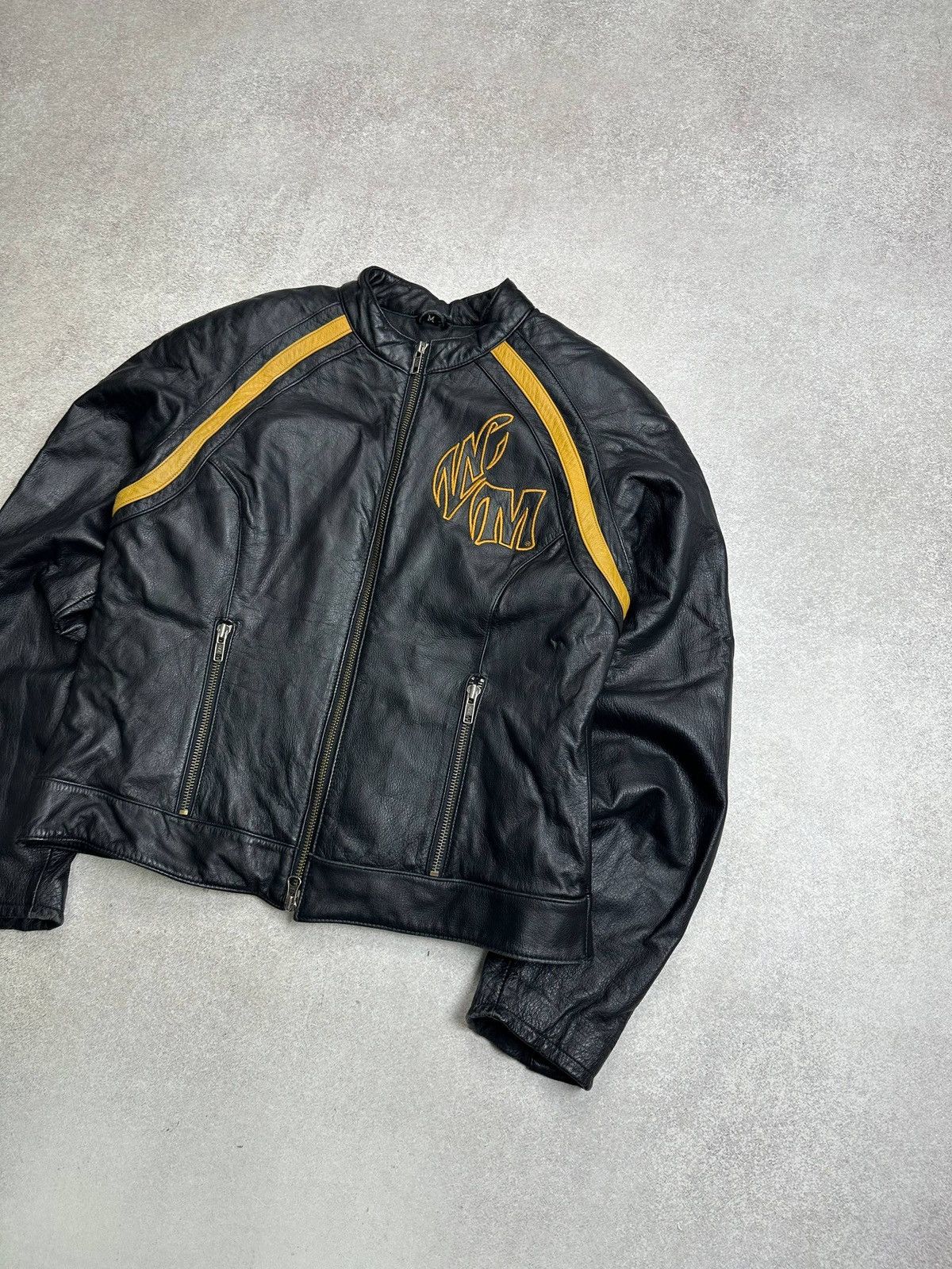 Genuine Leather Vintage Wiseman Motor Cycles Genuine Leather Moto Jacket M Size US M / EU 48-50 / 2 - 6 Thumbnail
