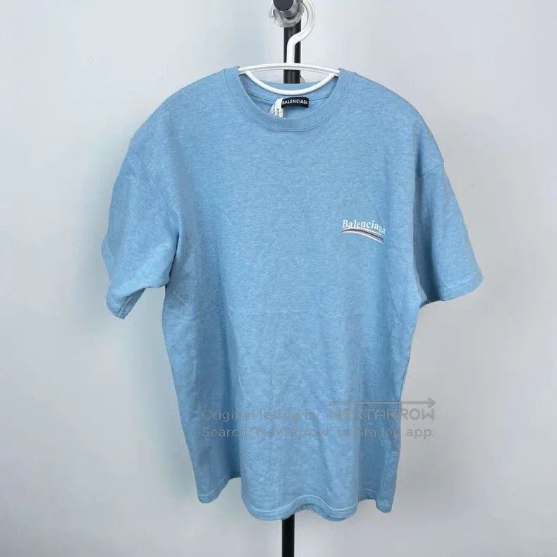 Balenciaga Blue Short Sleeve
