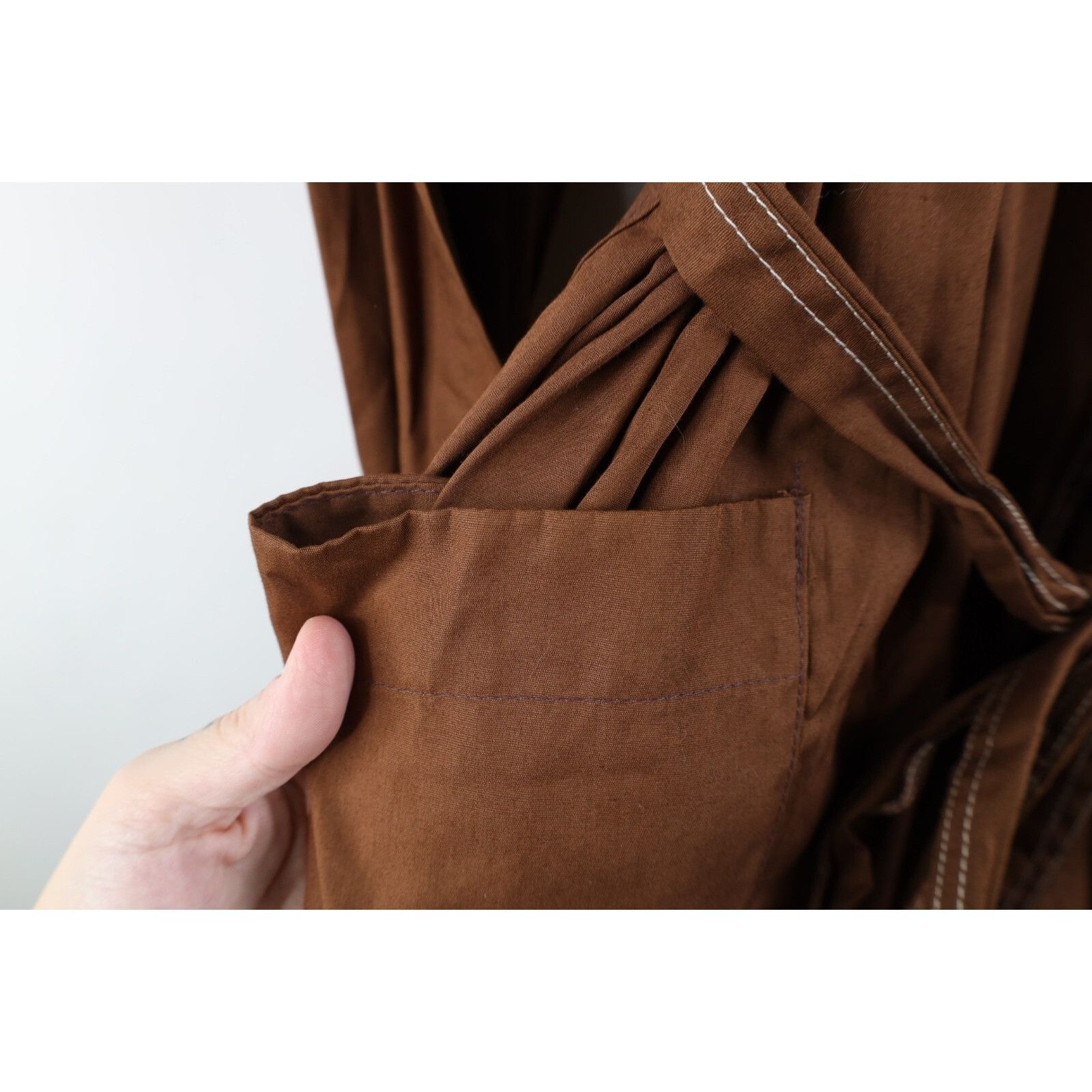 Vintage Deadstock Vintage 50s 60s Streetwear Belted Smokers Robe Size US M / EU 48-50 / 2 - 10 Thumbnail