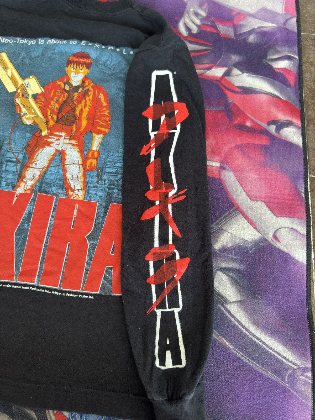 Anime Vintage Anime Akira copyright 1988 long sleeve T-shirt Size US M / EU 48-50 / 2 - 11 Thumbnail
