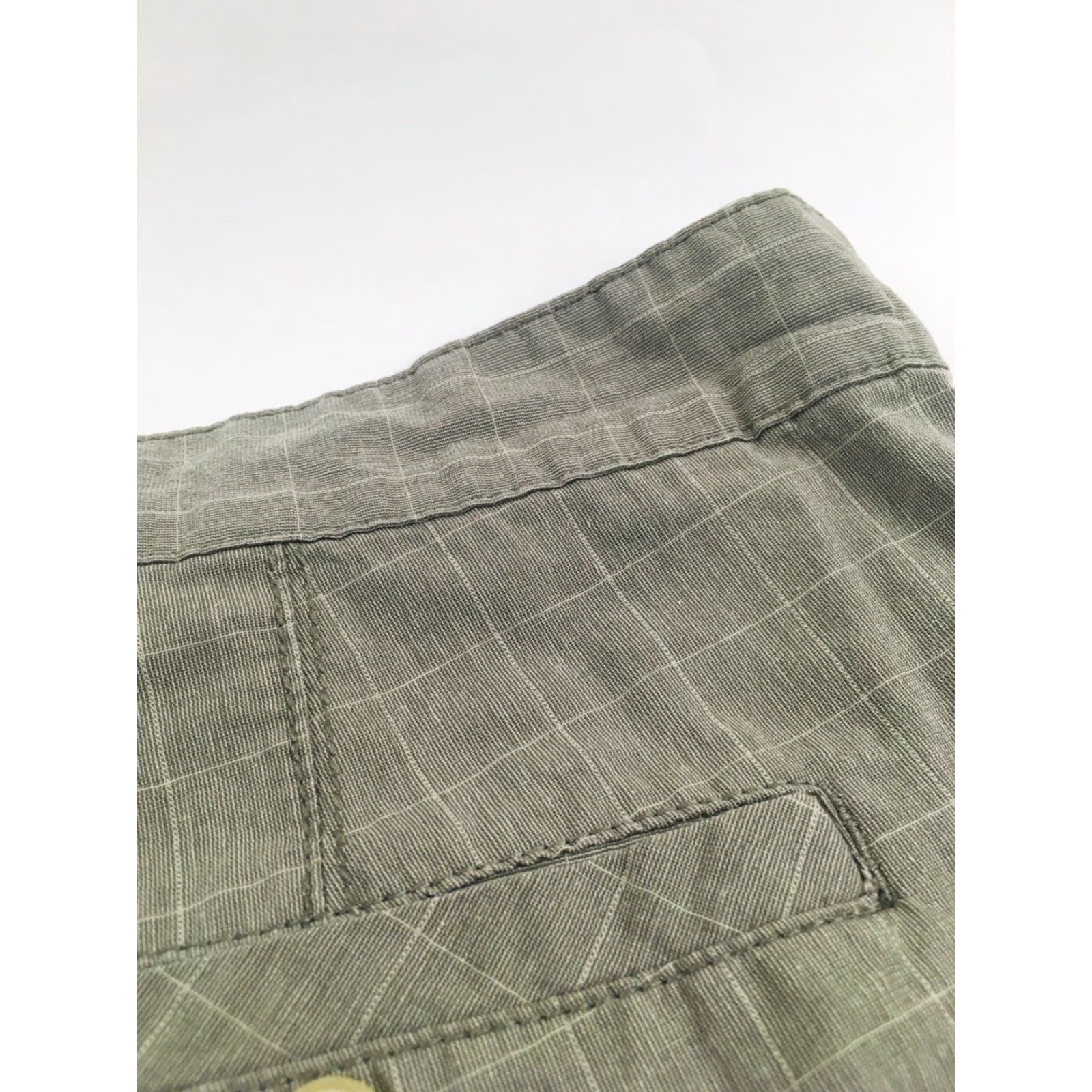 Vintage Method Chino Shorts Mens Size 38 Greenish Brown Checkered Outdoor Casual Pockets RN63925 Size US 38 / EU 54 - 5 Thumbnail