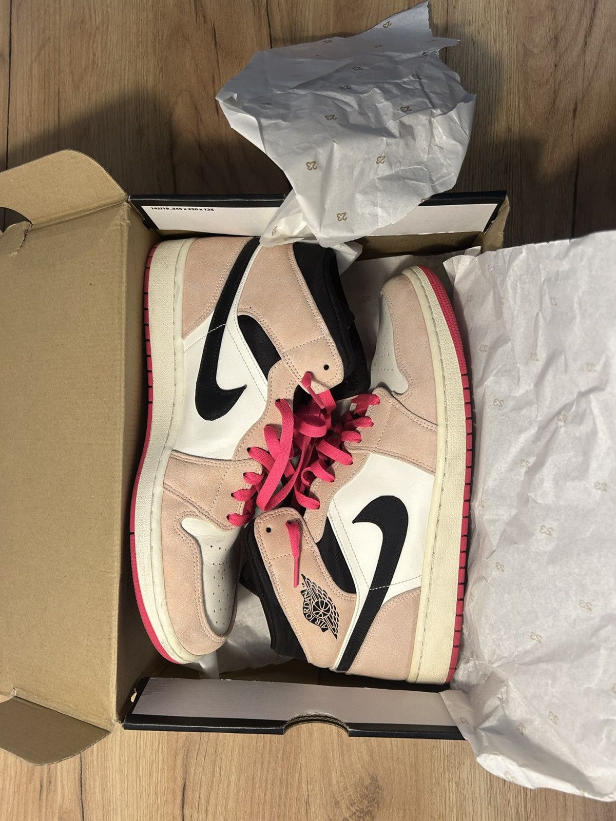 Jordan Brand Air Jordan 1 mid se Crimson tint Size US 14 / EU 47 - 3 Thumbnail