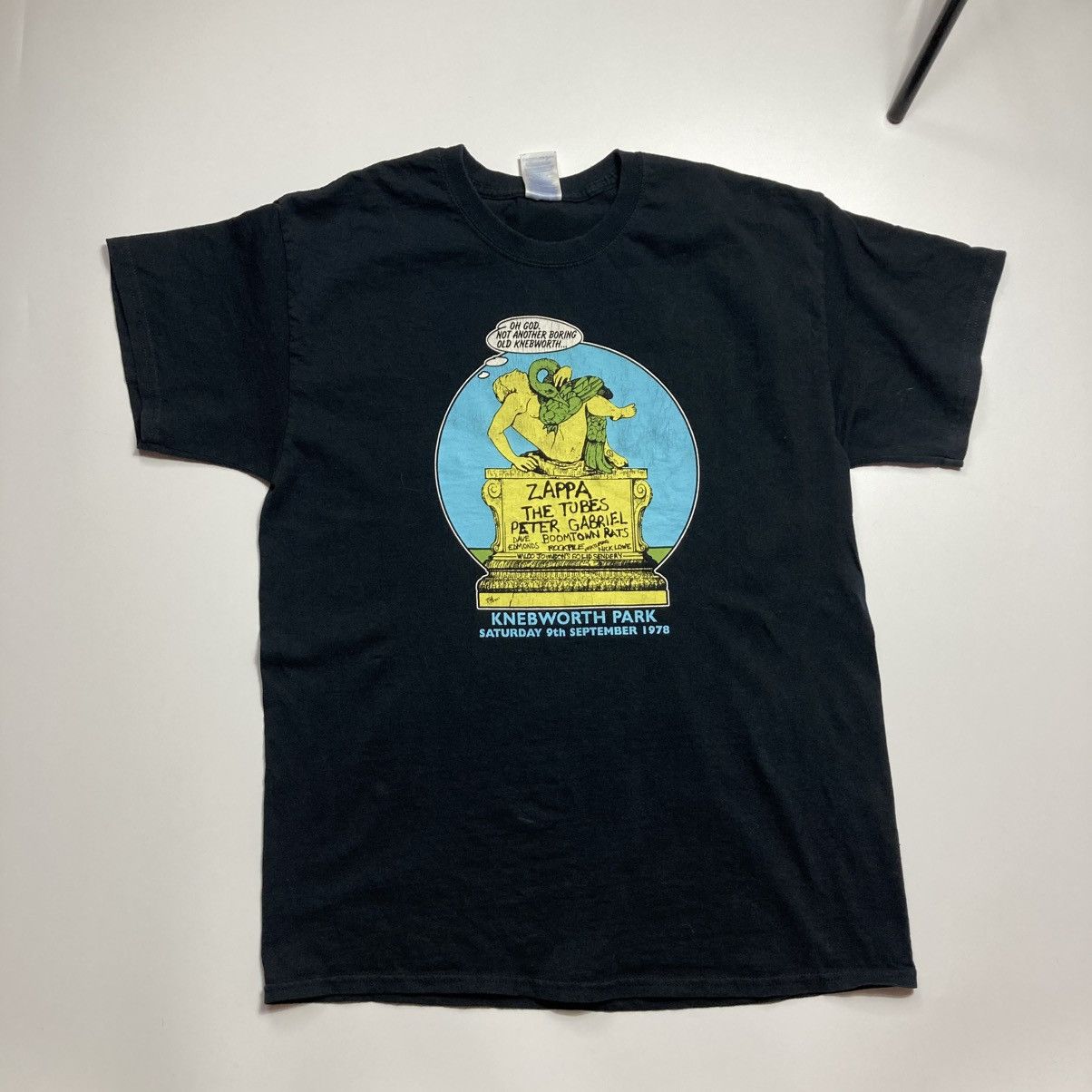 Band Tees knebworth festival zappa the tubes peter gabriel rock tee Size US L / EU 52-54 / 3 - 1 Thumbnail