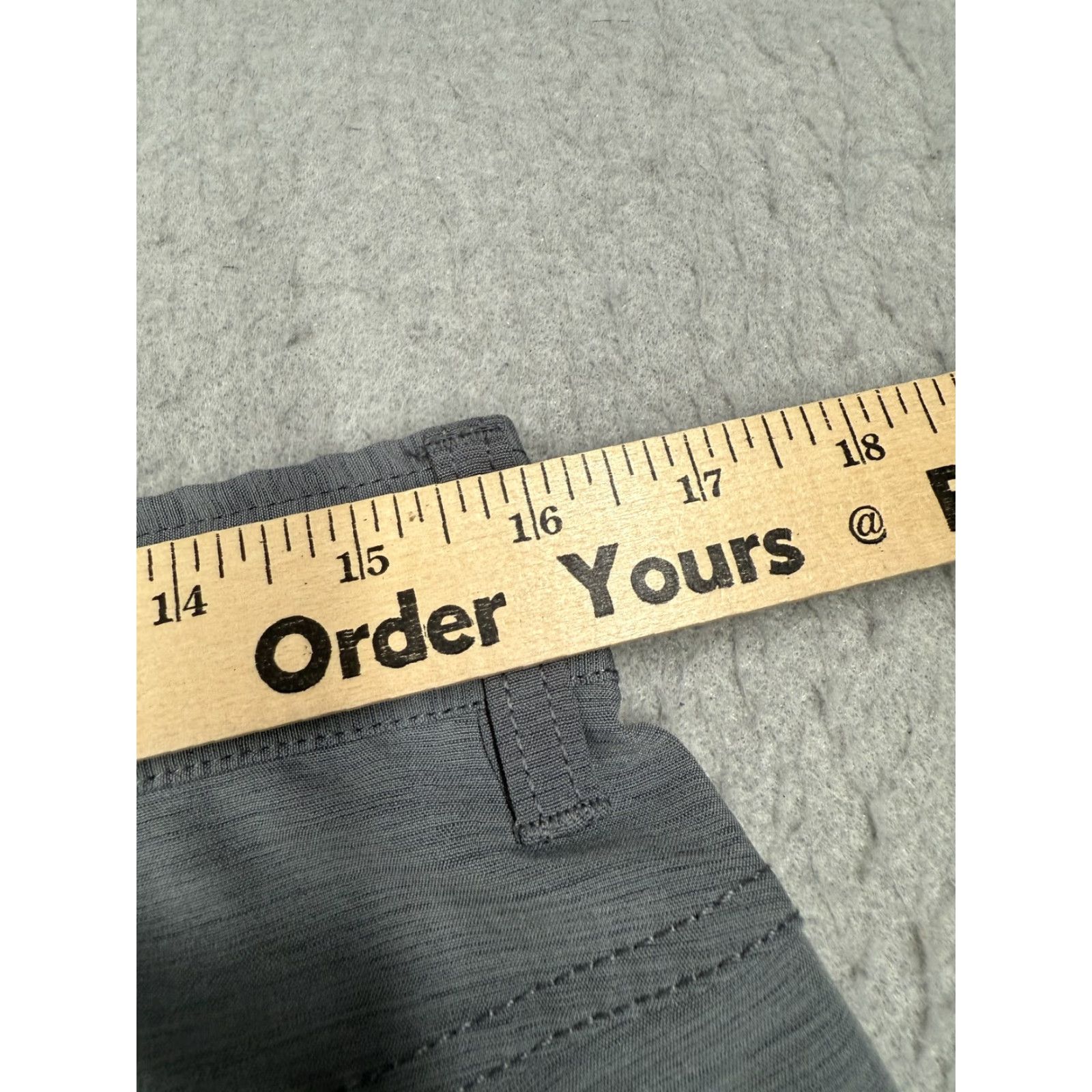BYLT Kinetic Pant Mens 33 Gray Performance Stretch Athletic Casual Pants Comfort