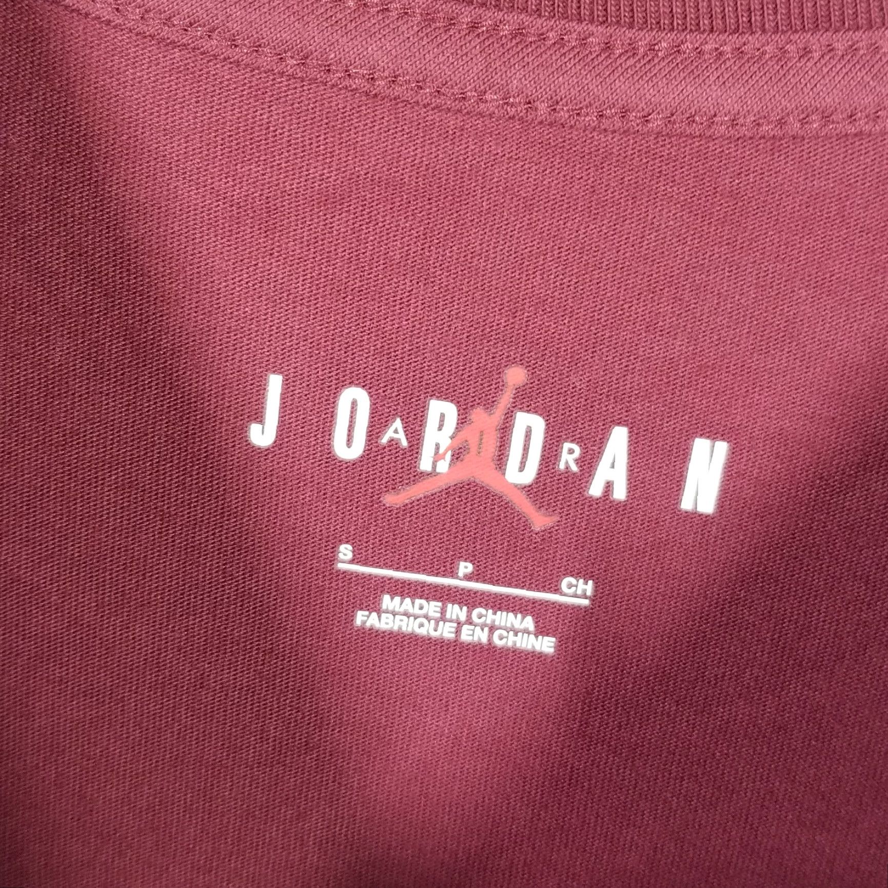 Nike Nike Air Jordan Flight Script Graphic T-Shirt Men's Small Maroon Basketball Michael Jordan 2020s Size US S / EU 44-46 / 1 - 3 Thumbnail
