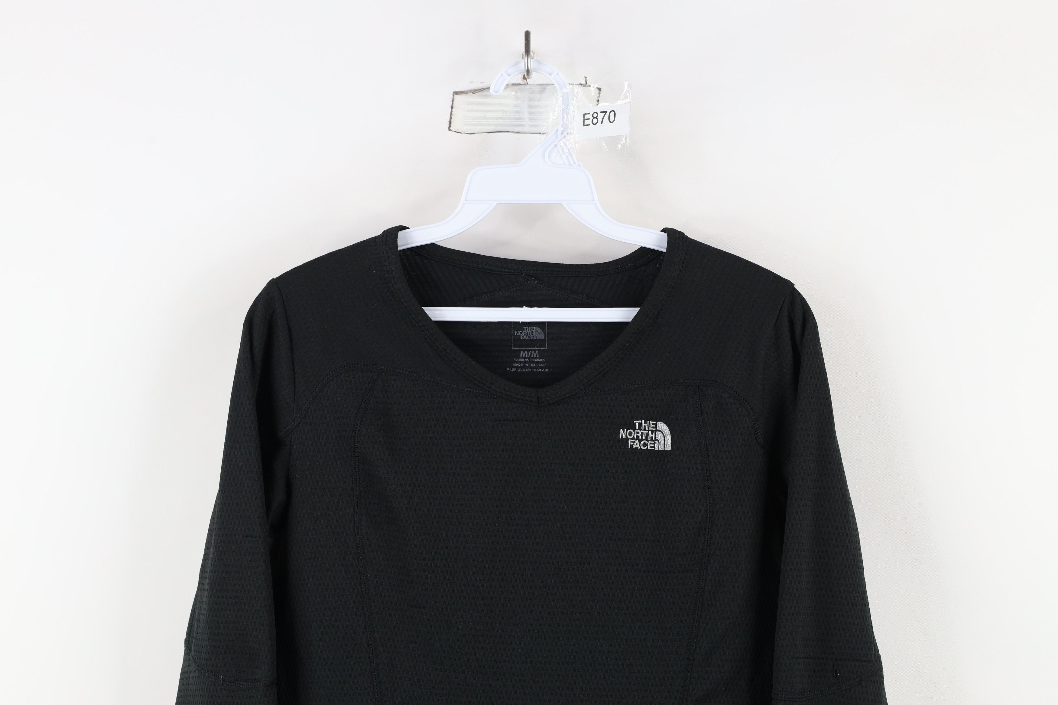 The North Face × Vintage Vintage The North Face Spell Knit Long Sleeve T-Shirt Black Size M / US 6-8 / IT 42-44 - 2 Thumbnail