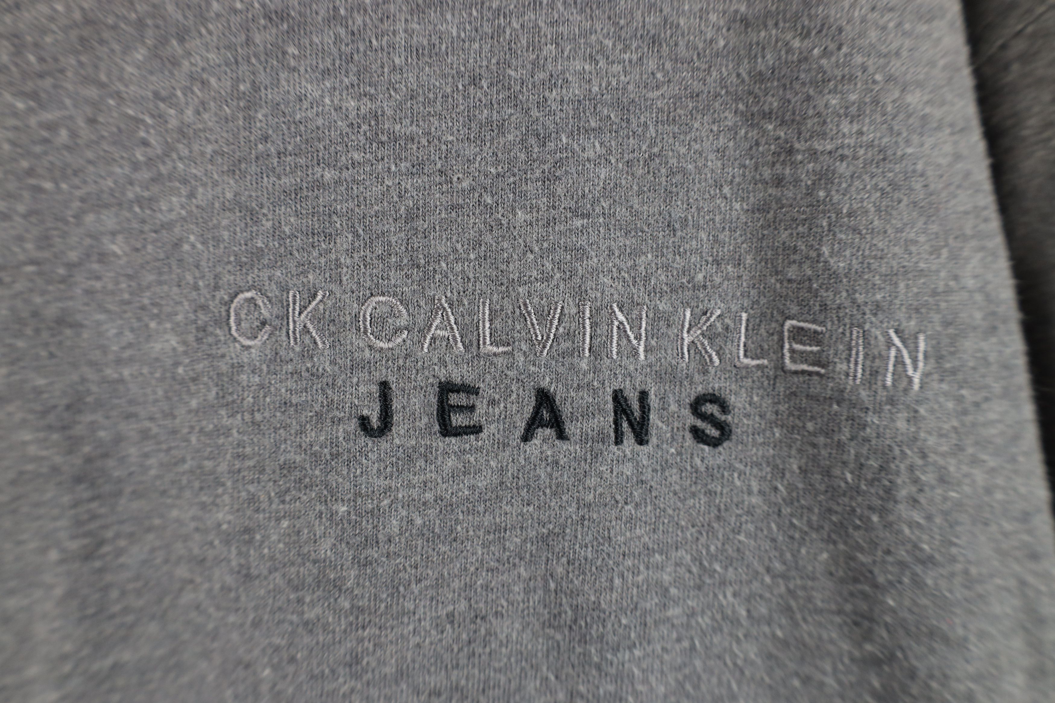 Calvin Klein Vintage 90s Calvin Klein Ribbed Knit Long Sleeve T-Shirt Size US M / EU 48-50 / 2 - 4 Thumbnail