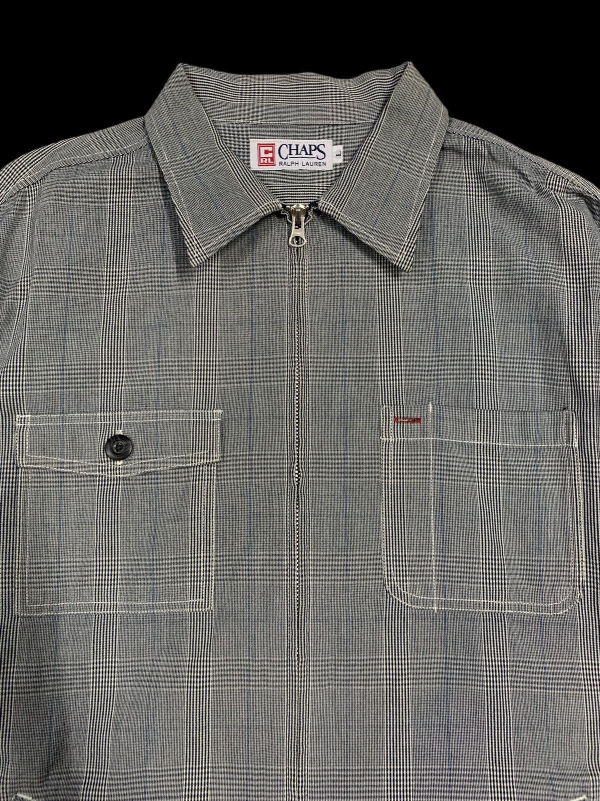 Ralph Lauren CHAPS RALPH LAUREN Plaid Tartan Full Zip Shacket/Overshirt Size US L / EU 52-54 / 3 - 5 Thumbnail