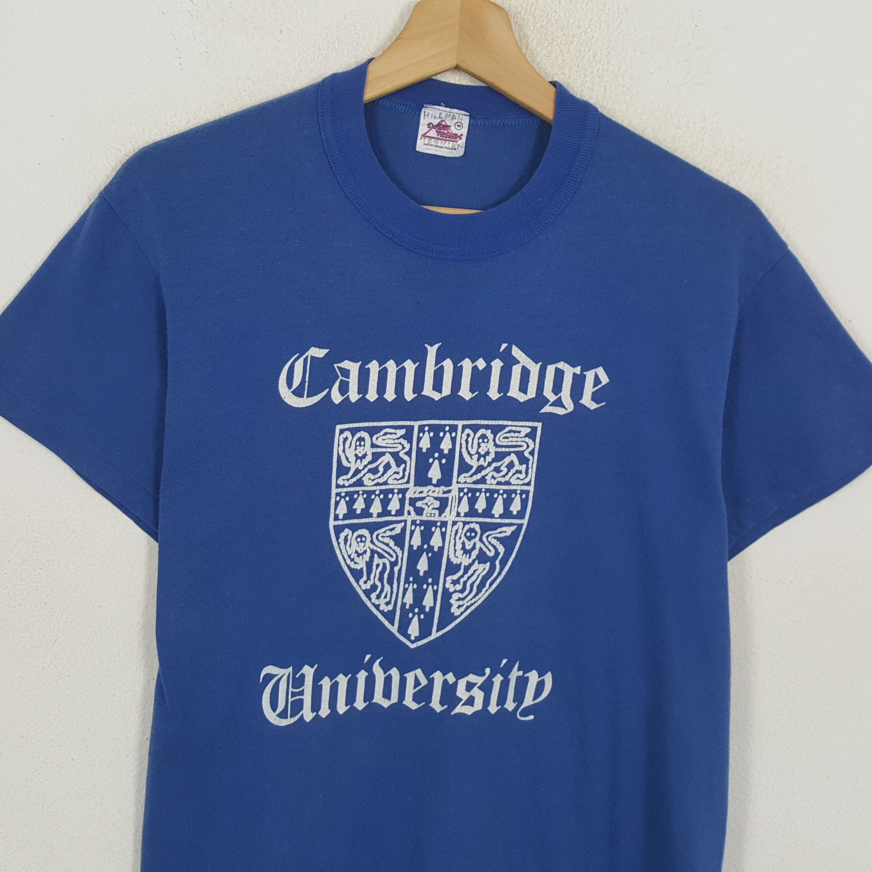 Vintage Vintage UNIVERSITY CAMBRIDGE Promotion Streetwear T-Shirts Size US M / EU 48-50 / 2 - 2 Thumbnail