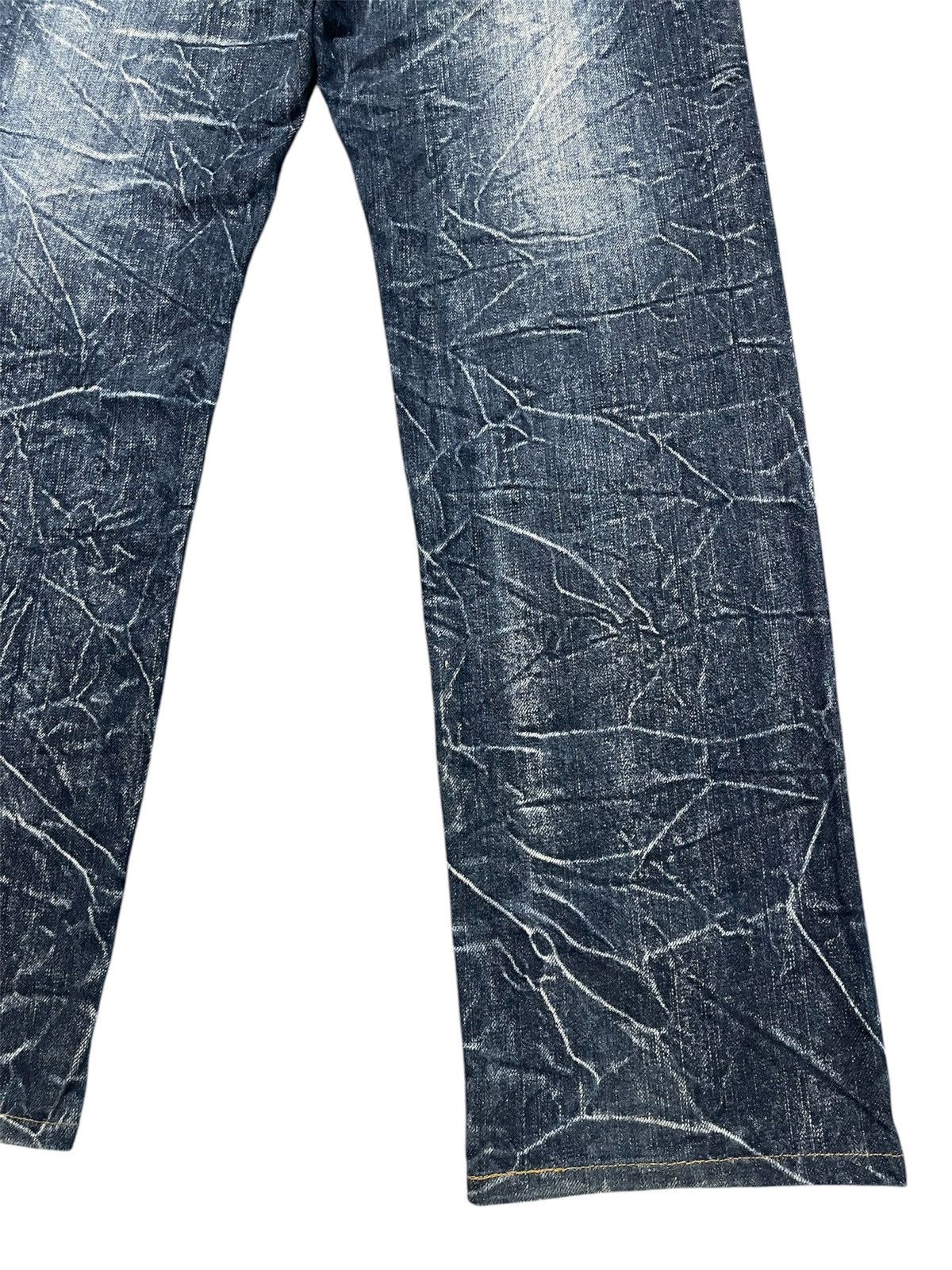 Japanese Brand × Vintage Nylaus Clawmark Double Waist Jeans Ppfm Undercover Style Size US 32 / EU 48 - 9 Thumbnail