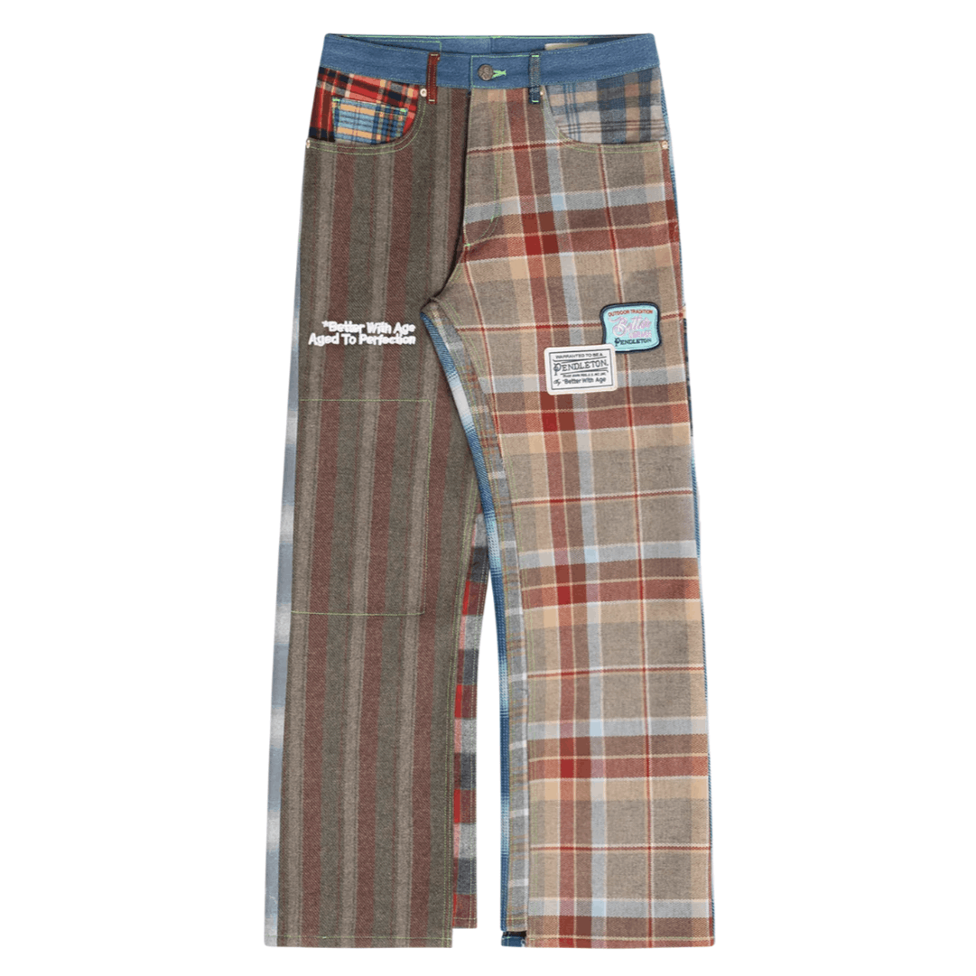 Better With Age * 1/1 Pendleton Salem Double-Wide Trouser Multi Size US 38 / EU 54 - 1 Thumbnail