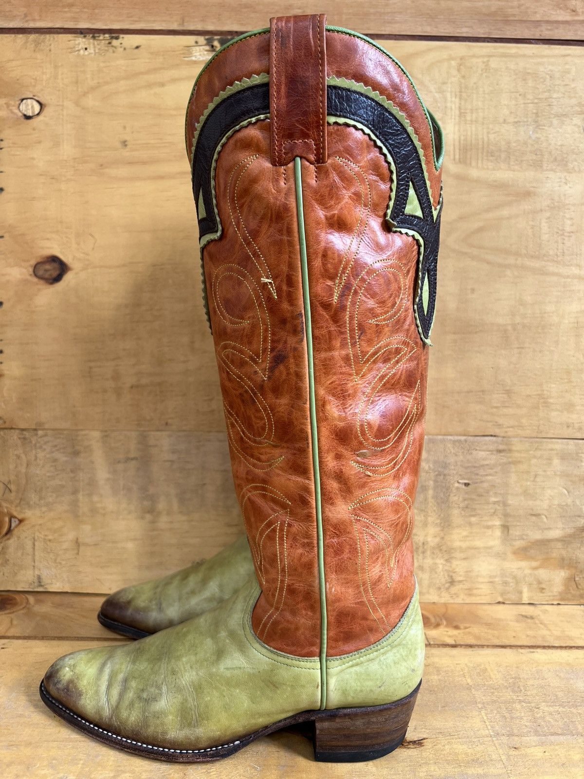 Sendra × Vintage Sendra Vintage Cowboy Boots Mens US 8 | EU 41 / UK 7.5 Size US 8 / IT 38 - 1 Thumbnail