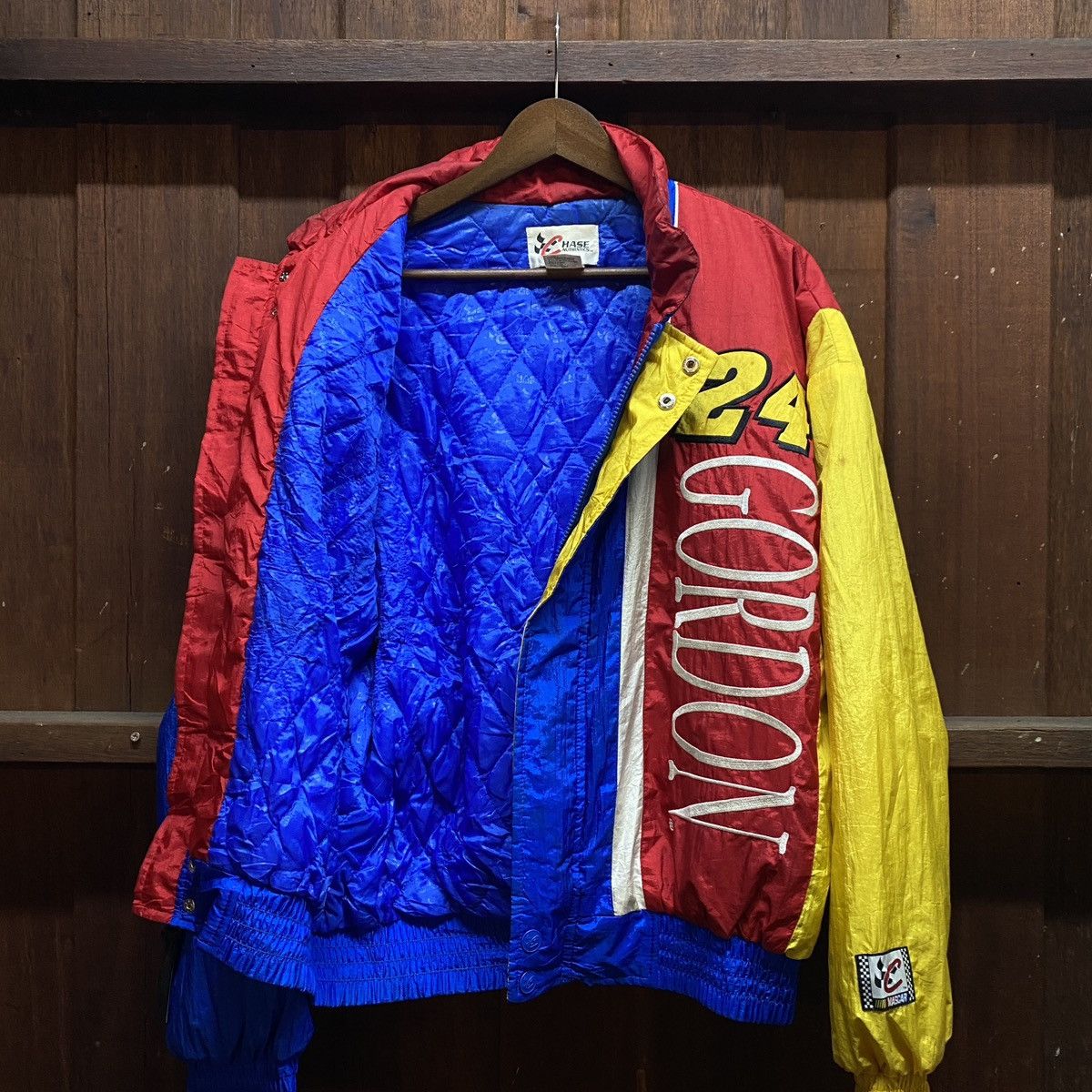 Chase Authentics Vintage 90s Chase authentics nascar jacket Size US L / EU 52-54 / 3 - 6 Thumbnail
