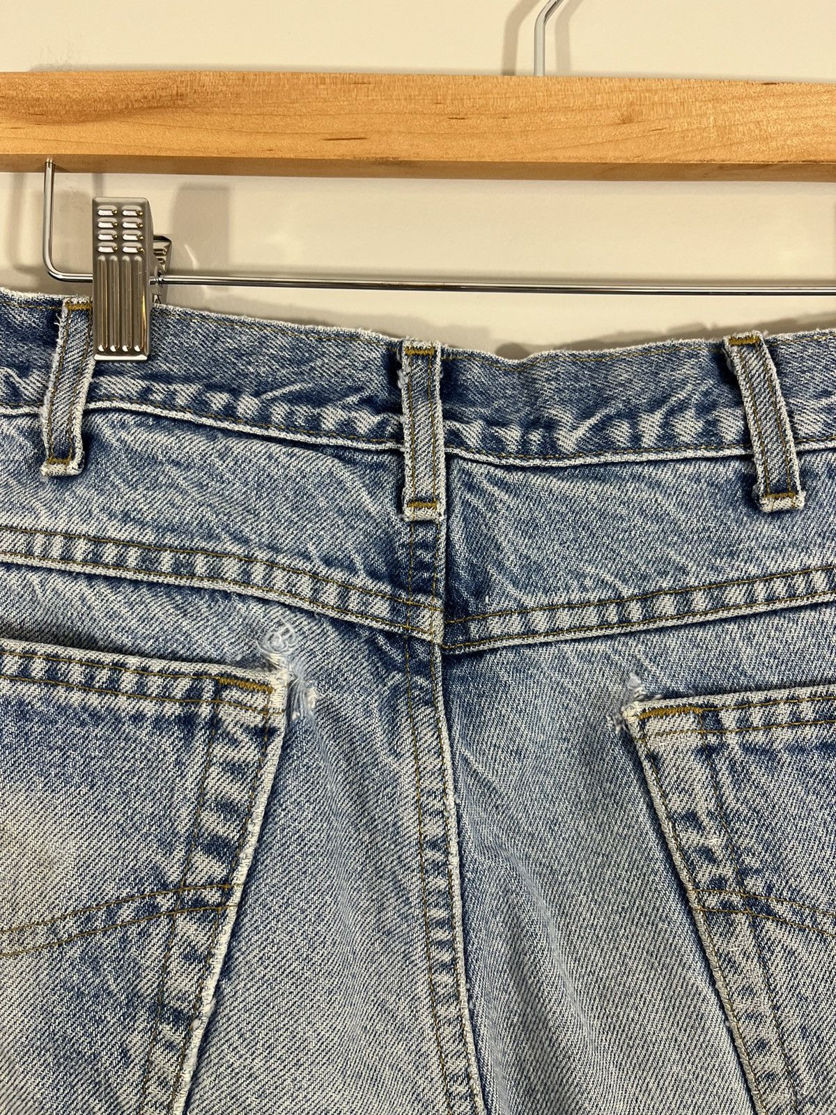 Carhartt Thrashed Patched Flannel Lined Distressed Jeans Size US 32 / EU 48 - 17 Thumbnail