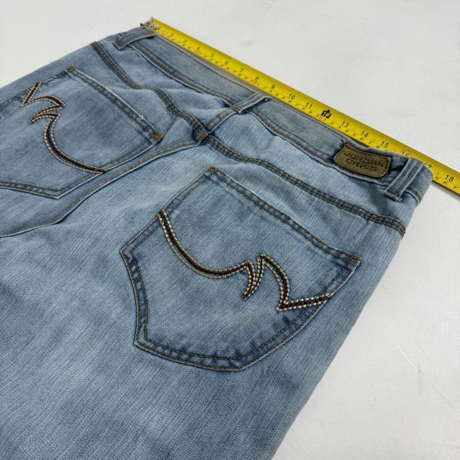 Japanese Brand × Jordan Craig × Vintage Vintage y2k jordan craig baggy wide leg archive grunge jeans Size US 36 / EU 52 - 5 Thumbnail