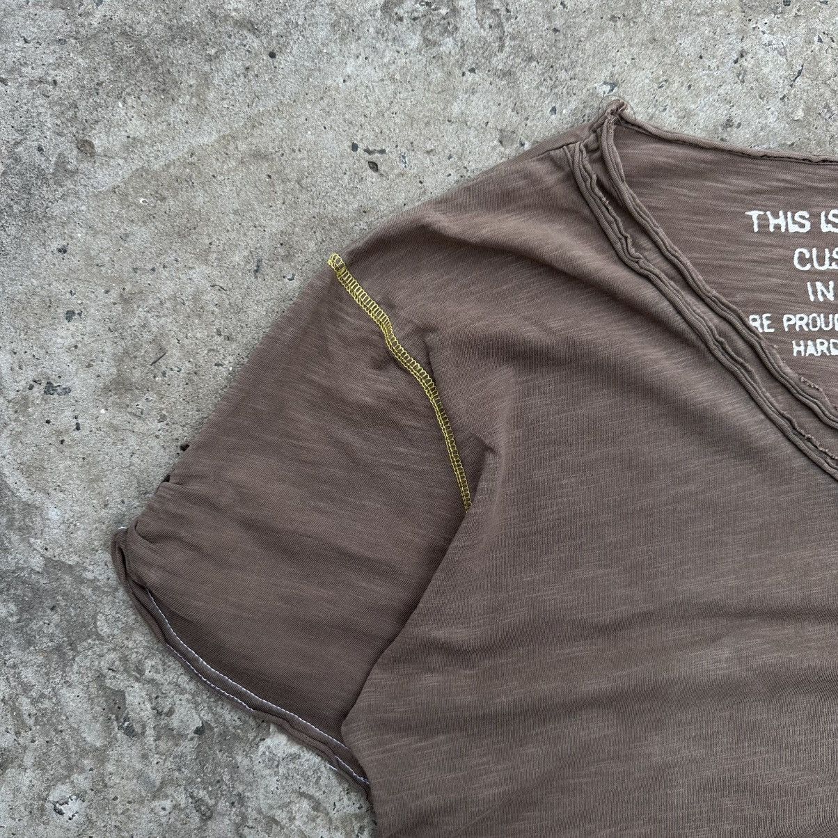 Y/Project Vintage This A Key Lagro T-shirts V Neck Grunge Avantgarde Size US M / EU 48-50 / 2 - 5 Thumbnail