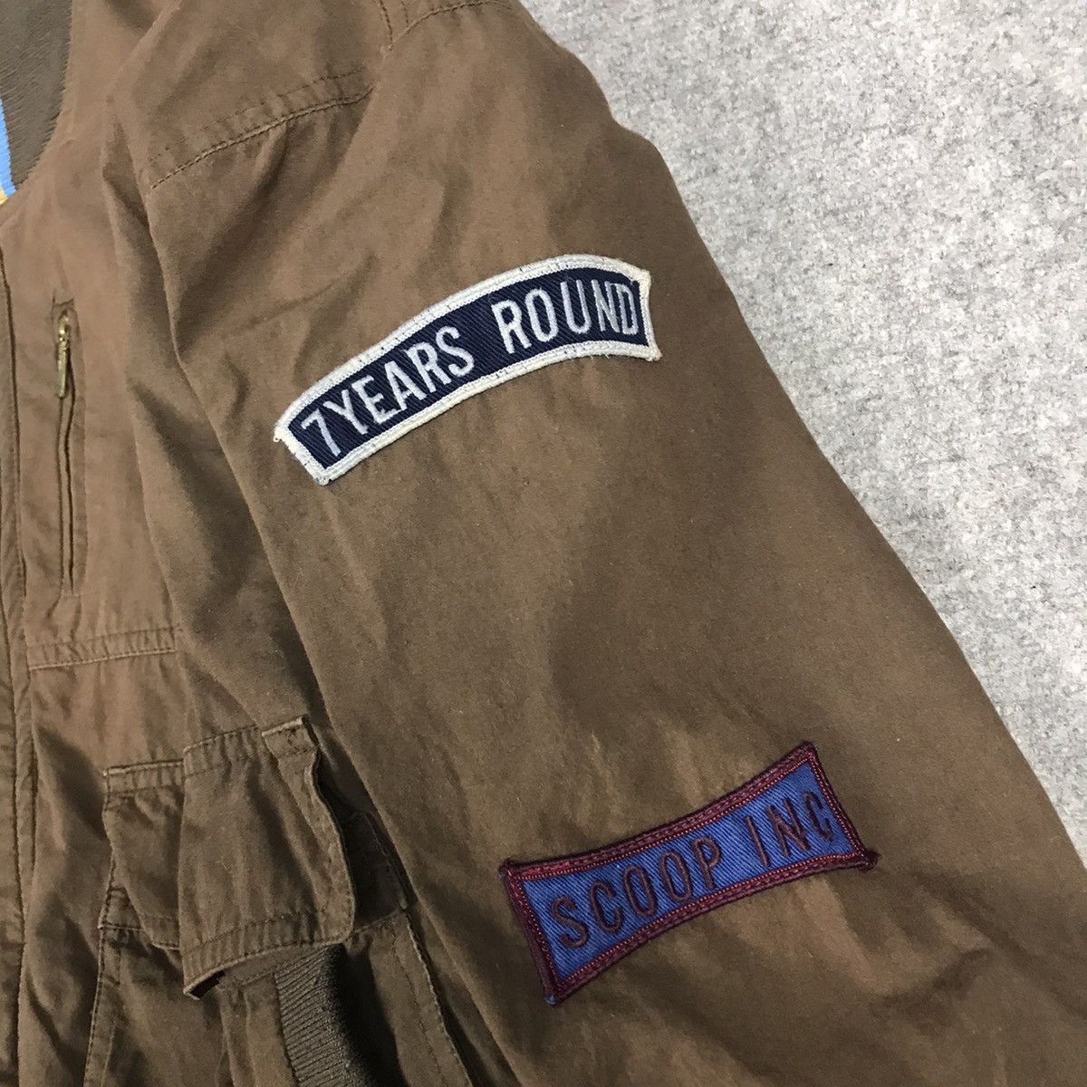 SCOOP SCOOP JAPAN BROWN BOMBER JACKET Size US M / EU 48-50 / 2 - 4 Thumbnail