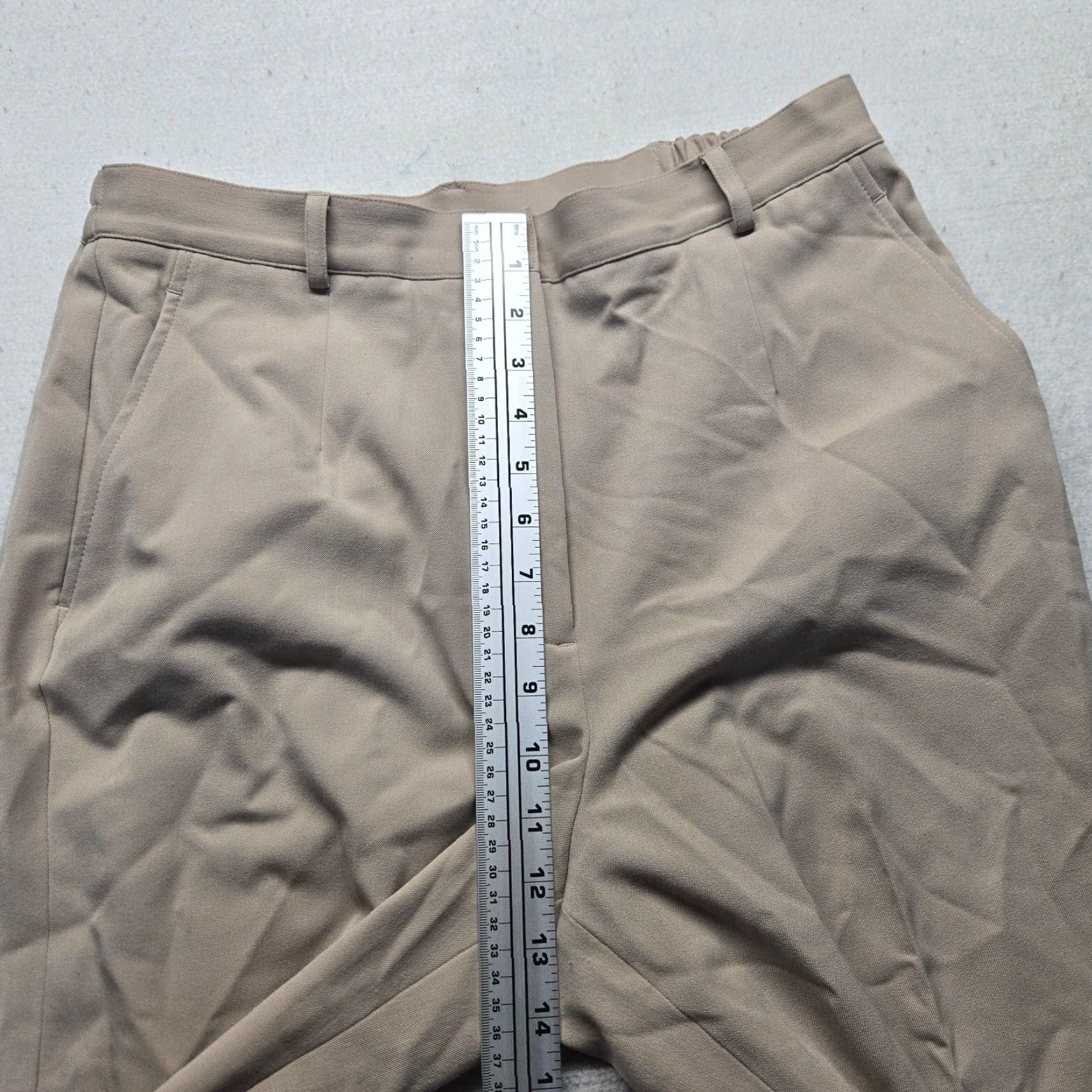 Vintage Vintage Appleseed's Tan Khaki Brown Women's Chino Pants Size 12P Petite Size 34" / US 12 / IT 48 - 5 Thumbnail