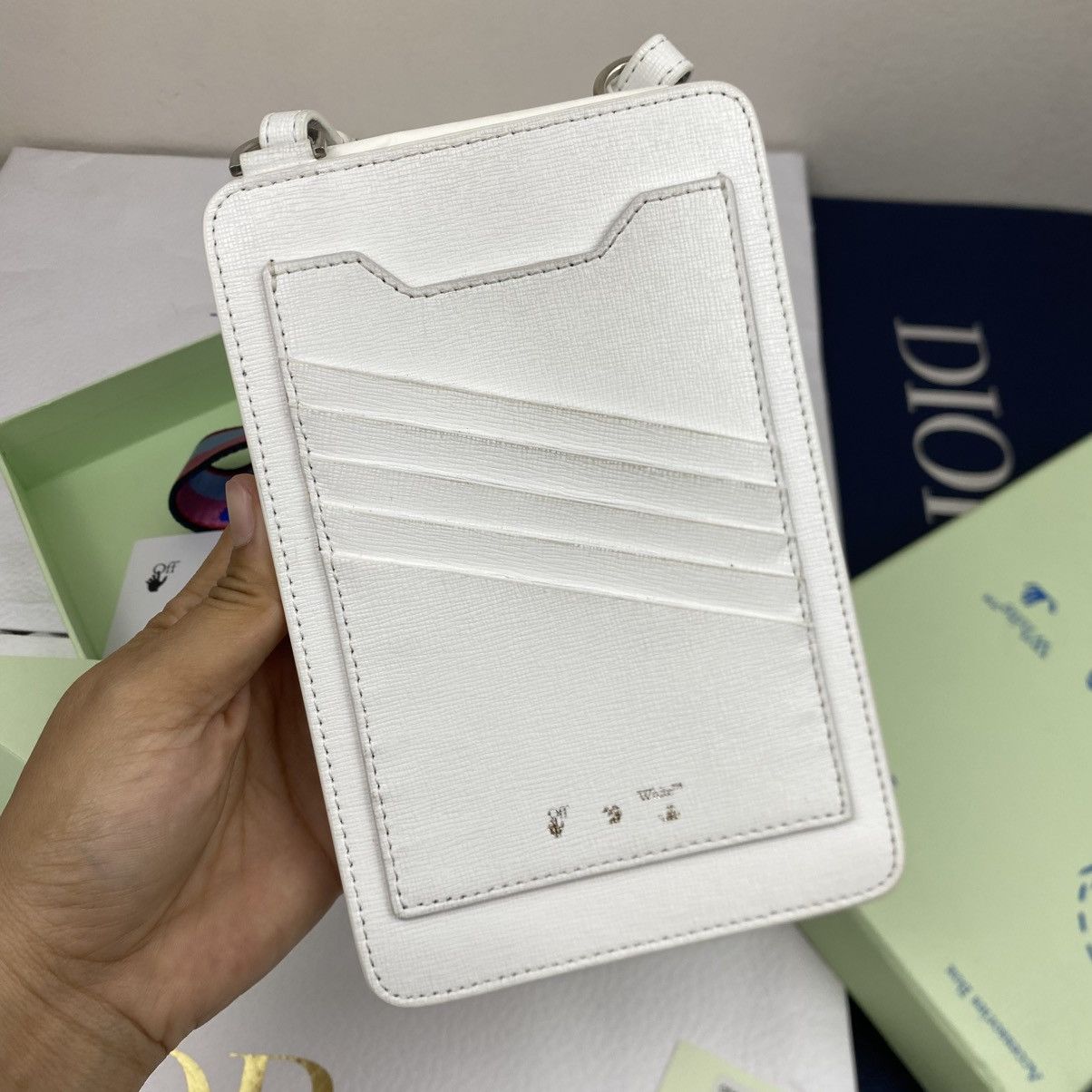 Off-White Off White Virgil Abloh Logo Crossbody Shoulder IPHONE Bag Size ONE SIZE - 6 Thumbnail
