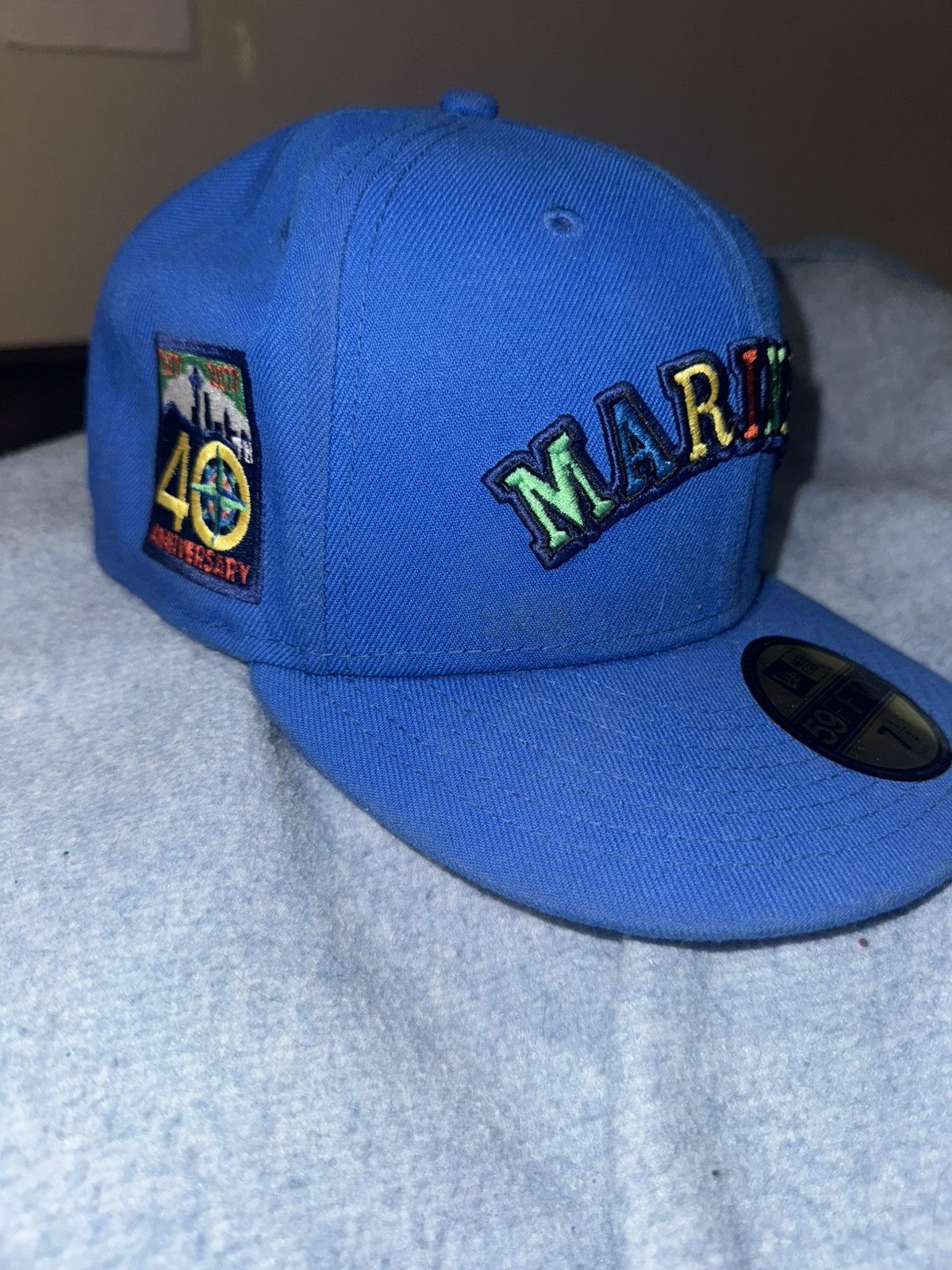 New Era Seattle Mariners Fitted Size ONE SIZE - 2 Thumbnail