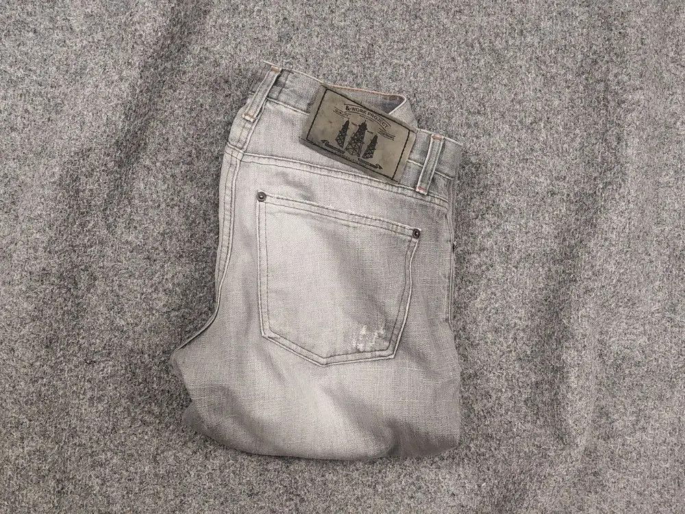 Vintage Dolce & Gabbana Work Project Faded Gray Denim Jeans