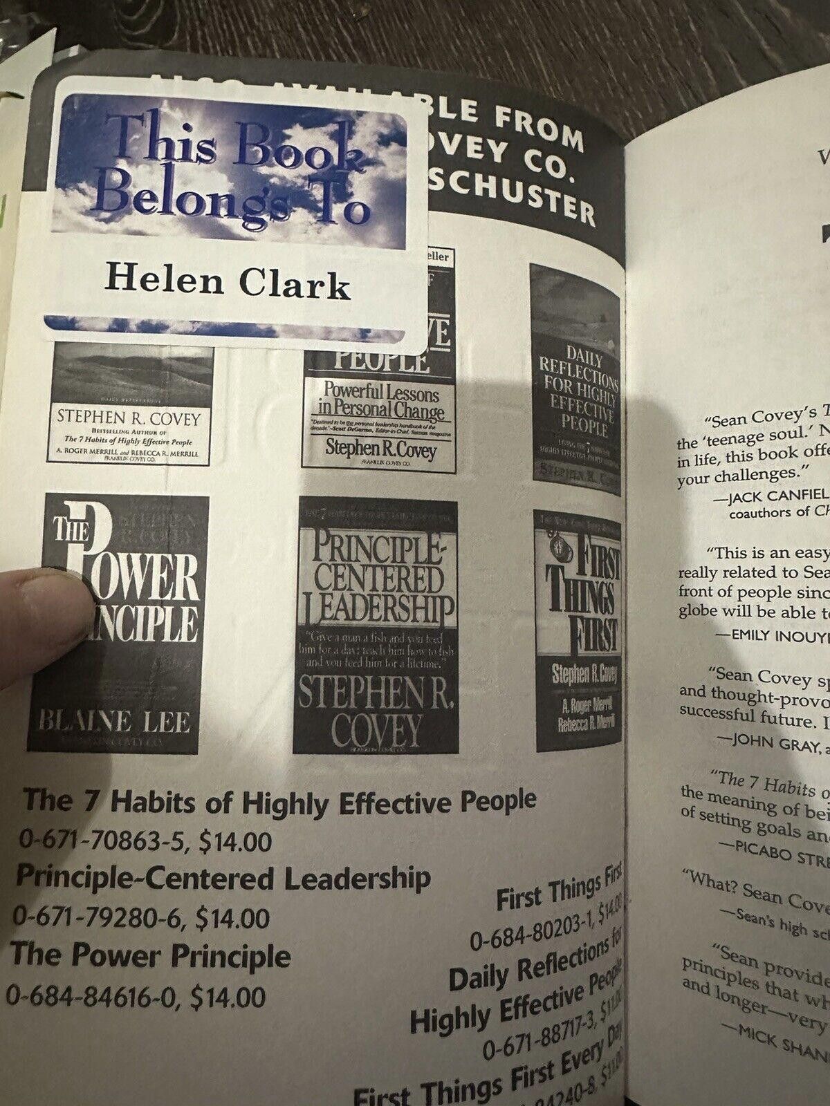 Designer The 7 Habits of Highly Effective Teens Size ONE SIZE - 6 Thumbnail