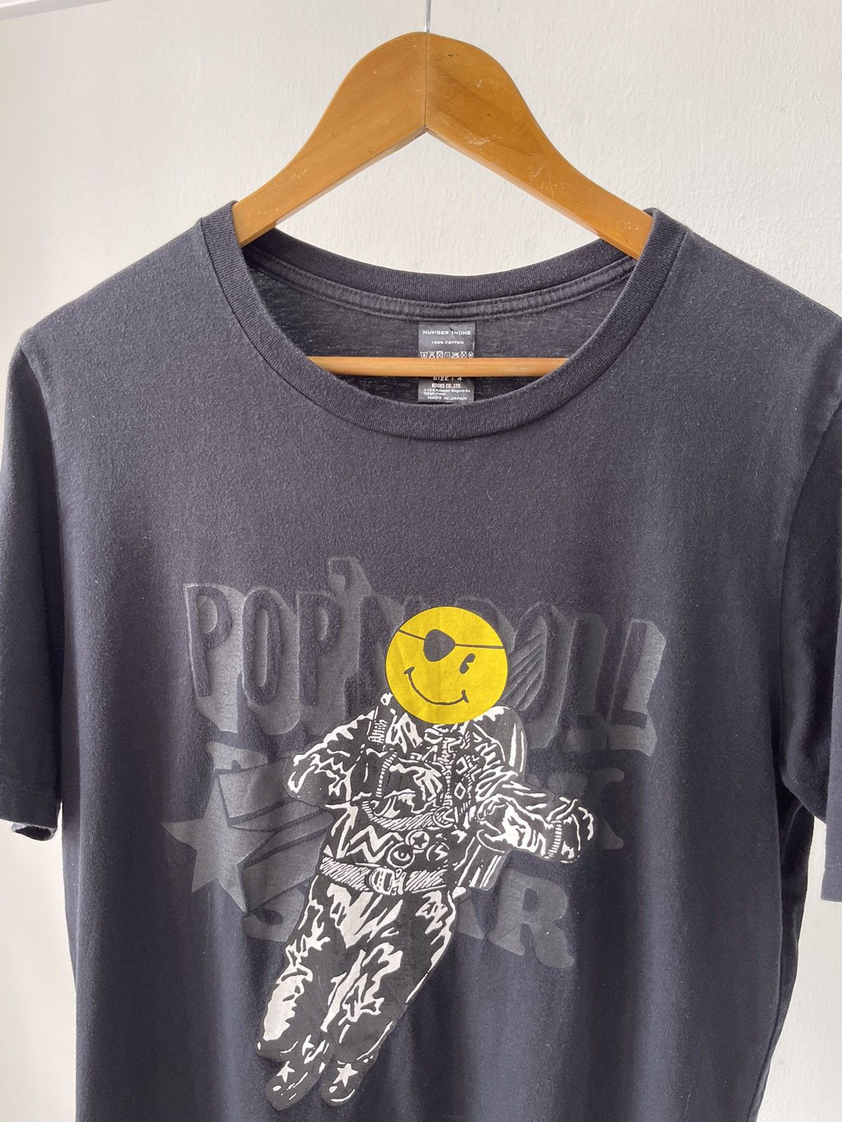 Number (N)ine × Takahiromiyashita The Soloist. Number Nine Pop N Roll Art By Minoru Hiratani Tee Size US L / EU 52-54 / 3 - 4 Thumbnail