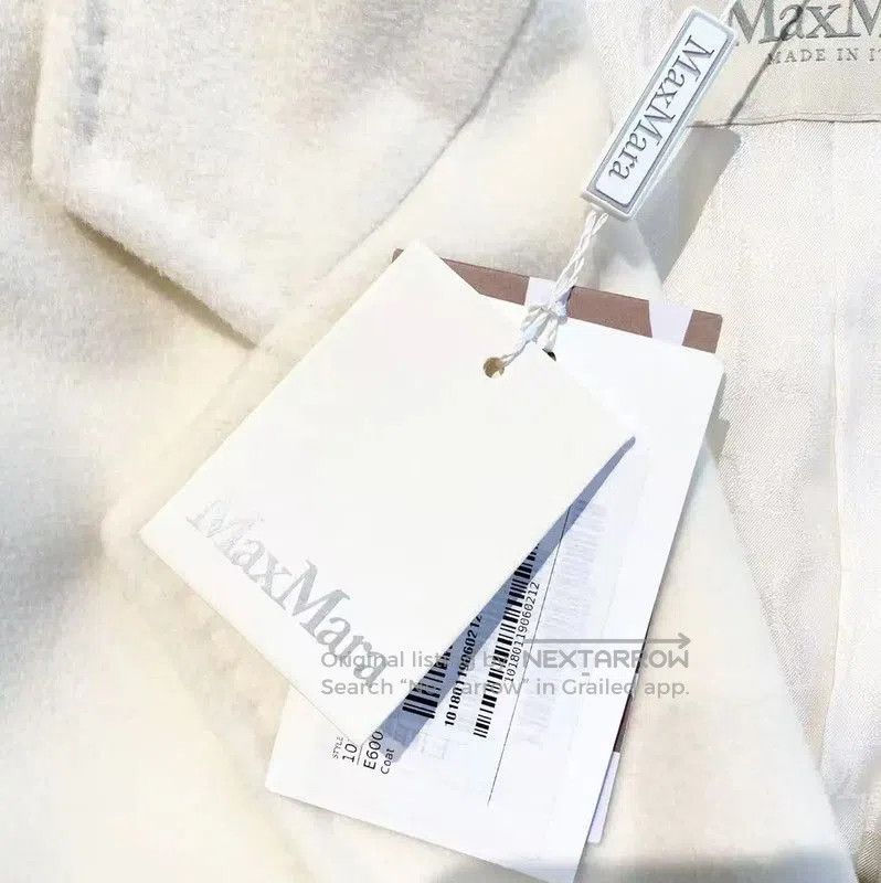 Max Mara MaxMara Cream Wool Women's Coat . Size XXS / US 00 / IT 34 - 6 Thumbnail