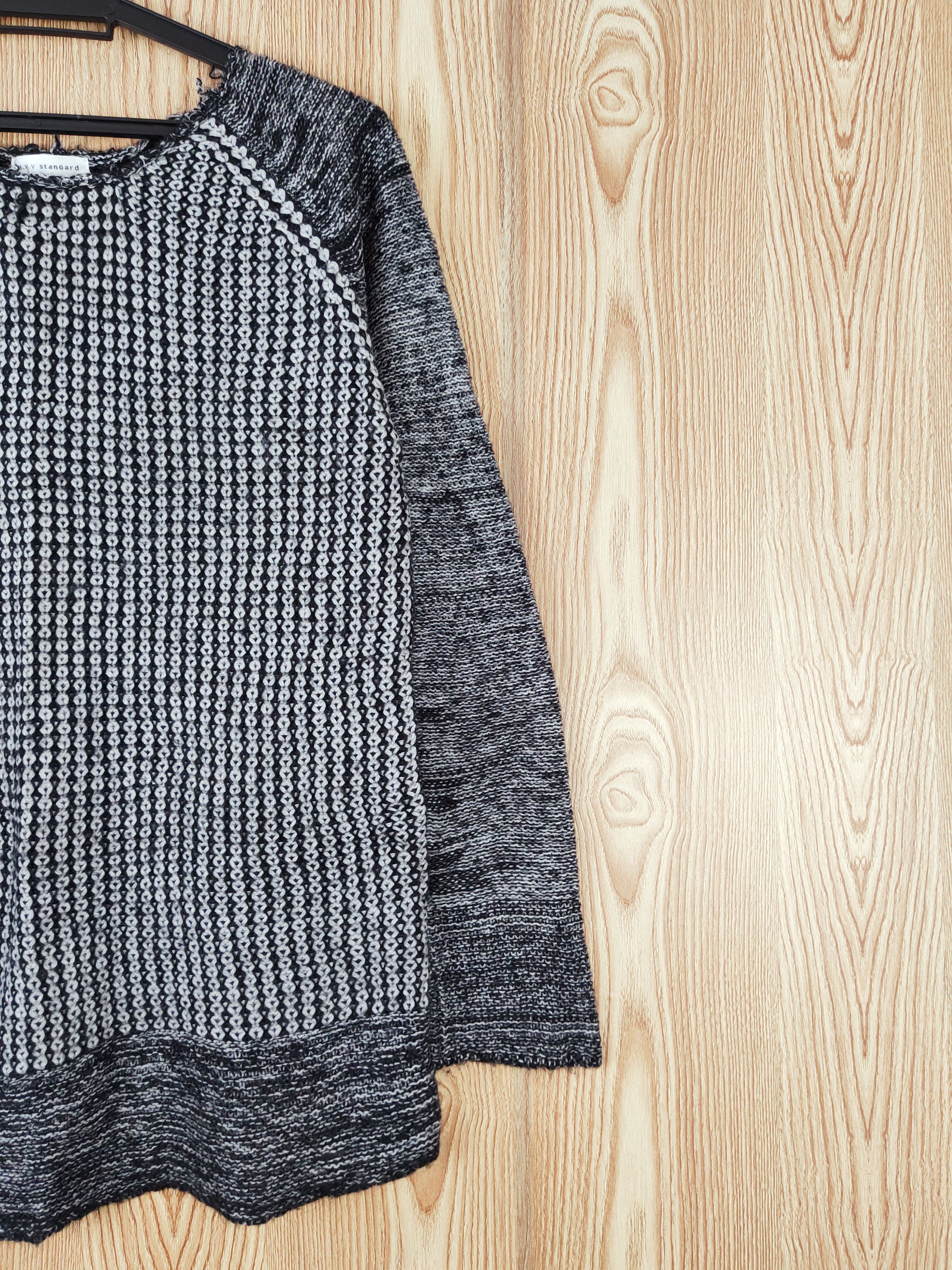 Homespun Knitwear × Japanese Brand × Vintage A.v.v Standard Black Knitwear Sweatshirts #W868 Size M / US 6-8 / IT 42-44 - 5 Thumbnail