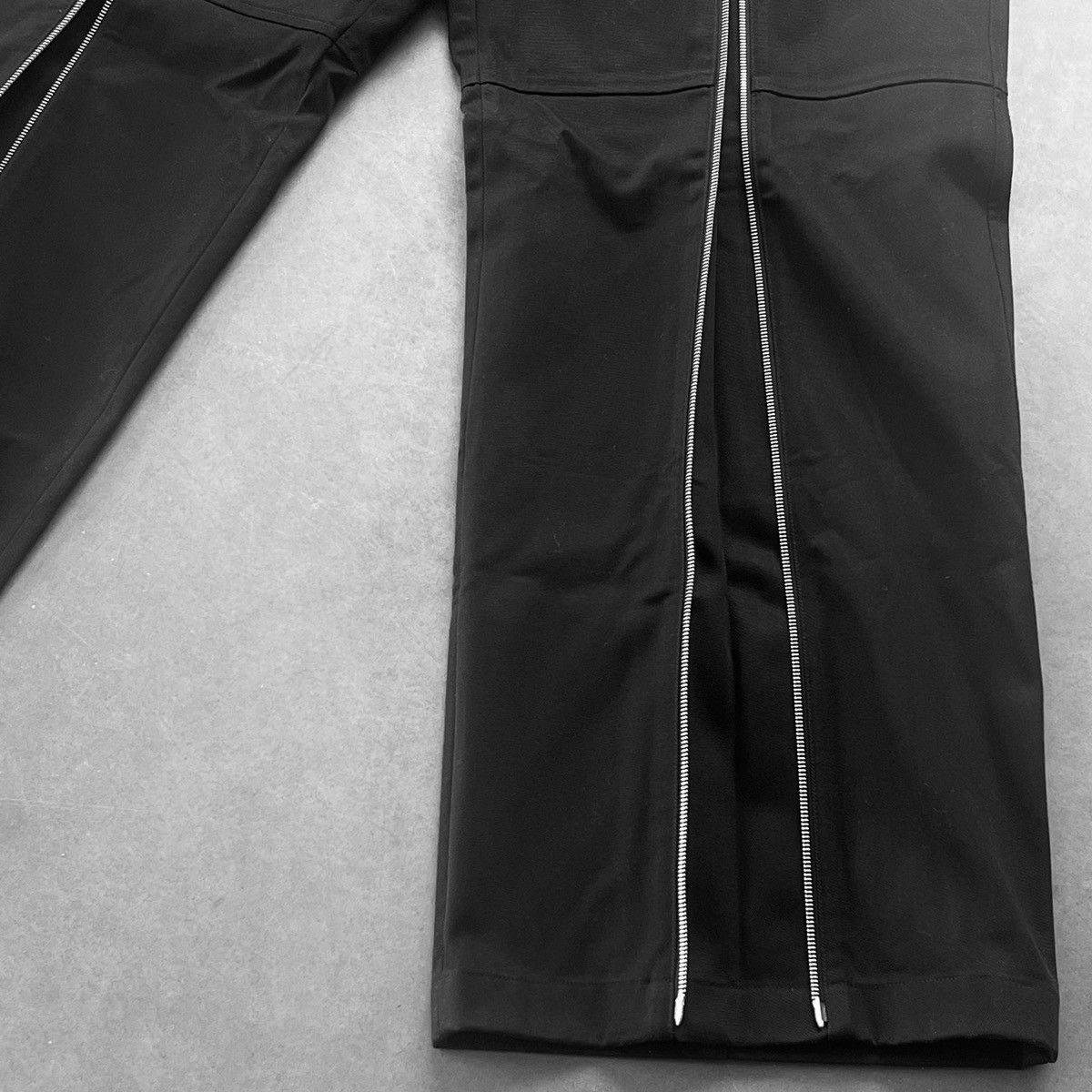 Jil Sander ZIP UP WIDE LEG COTTON TROUSERS - F/W 2023 - NEW WITH TAGS Size US 38 / EU 54 - 5 Thumbnail