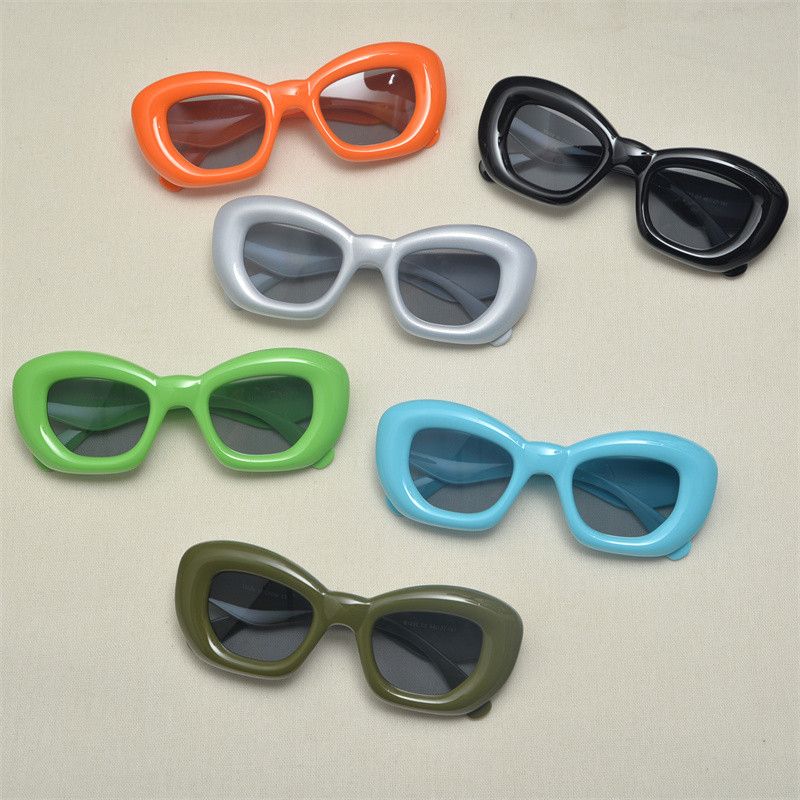 VIBE Dark Street ins style custom avant-garde sunglasses Size ONE SIZE - 5 Thumbnail