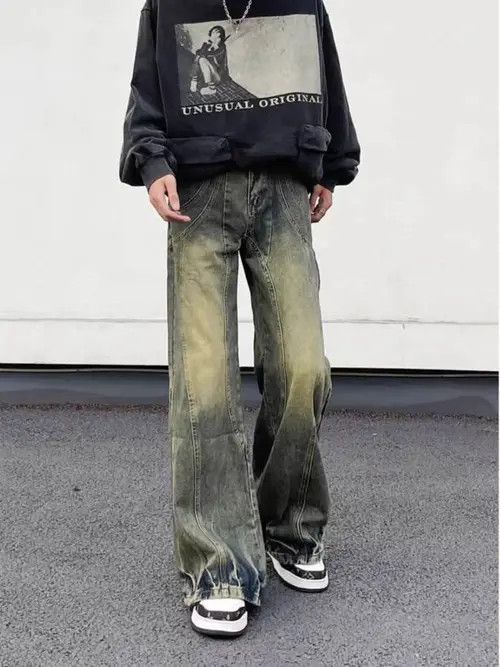 Japanese Brand Hiroko x Hioki Light Blue High Street Vintage Loose Jeans Size US 32 / EU 48 - 3 Thumbnail