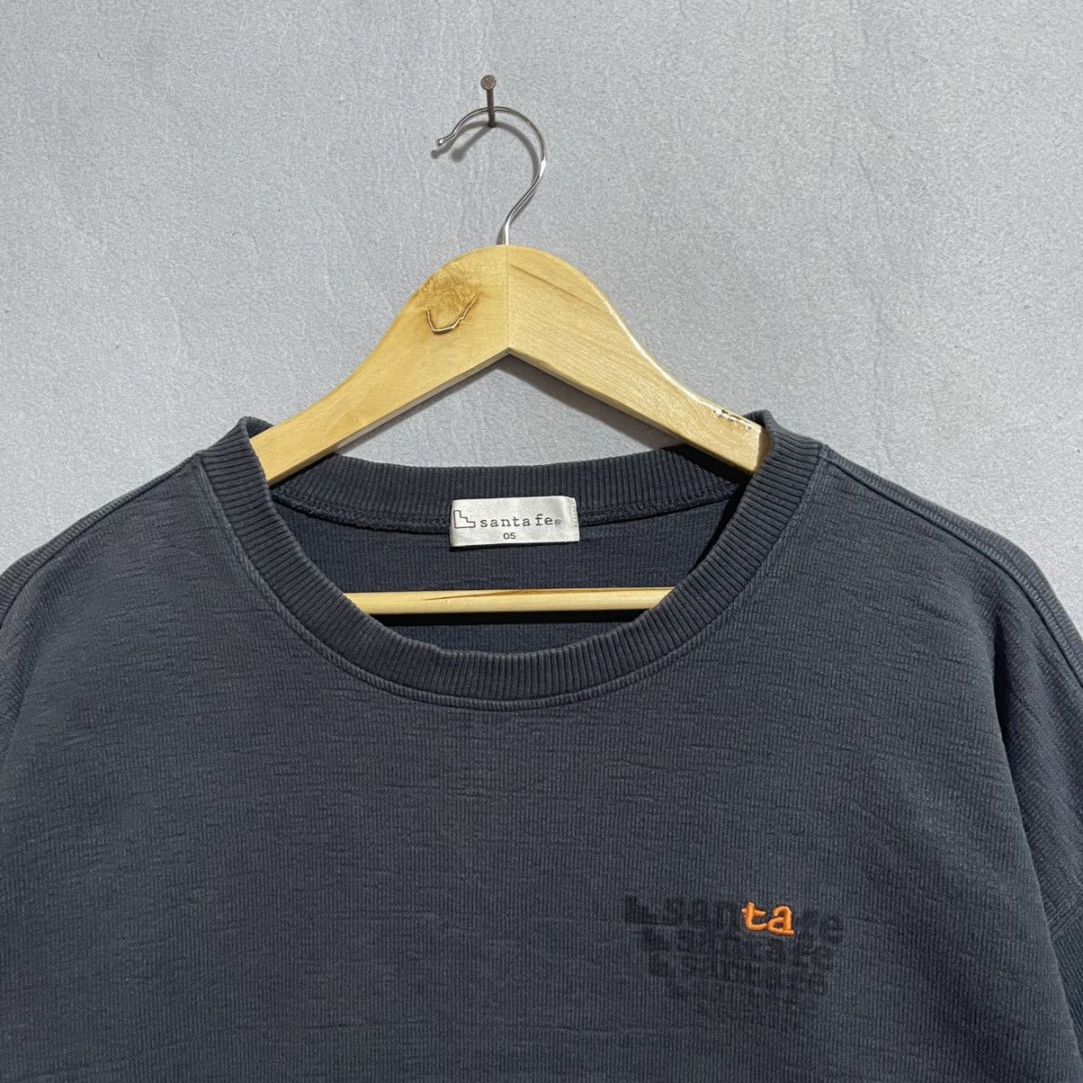 Japanese Brand Vintage Santa Fe Graphic Sweatshirt Made in Japan Black Size US L / EU 52-54 / 3 - 4 Thumbnail