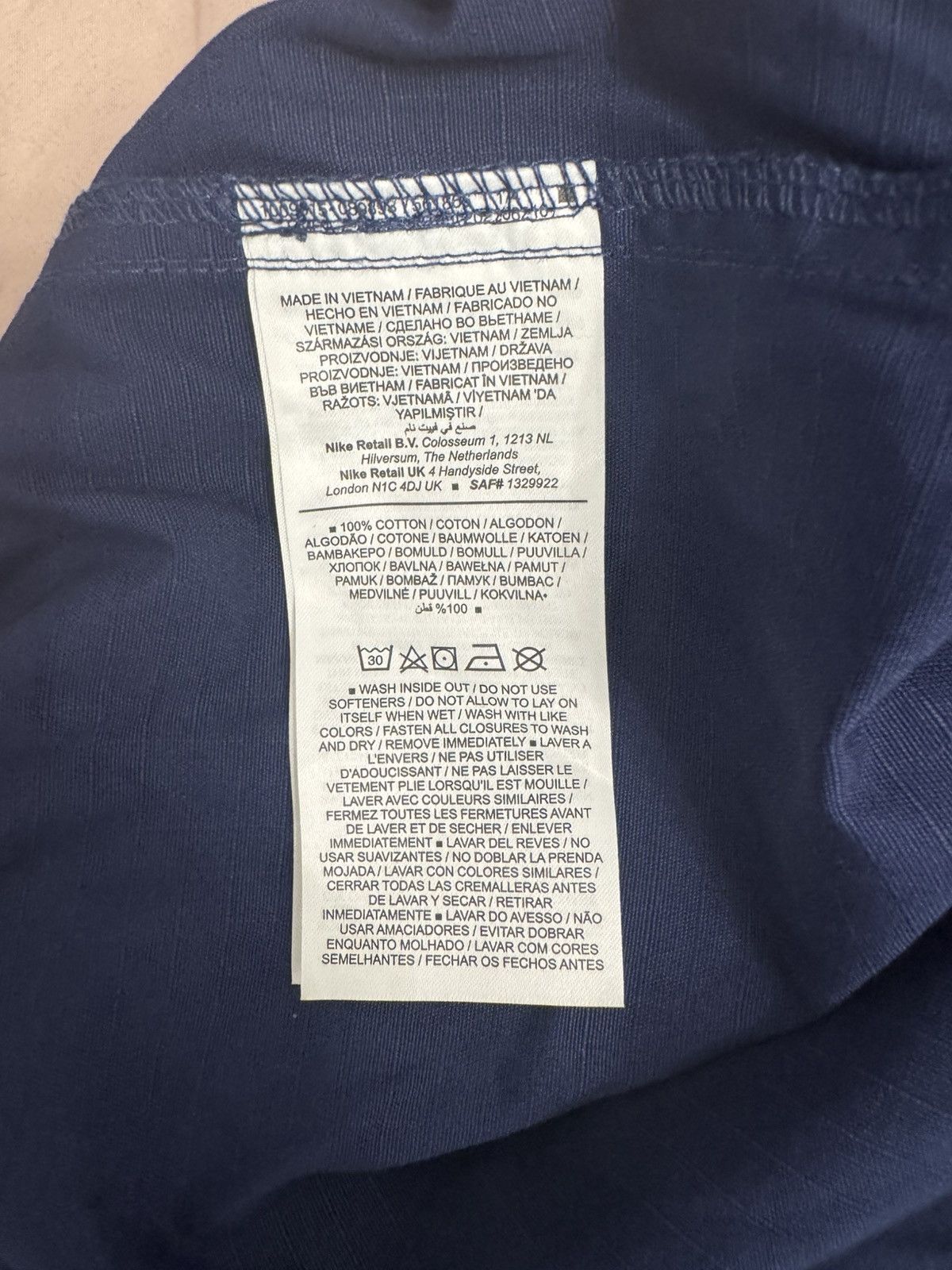 Nike BLUE NIKE CLUB CARGO WEB PANTS Size US 38 / EU 54 - 6 Thumbnail