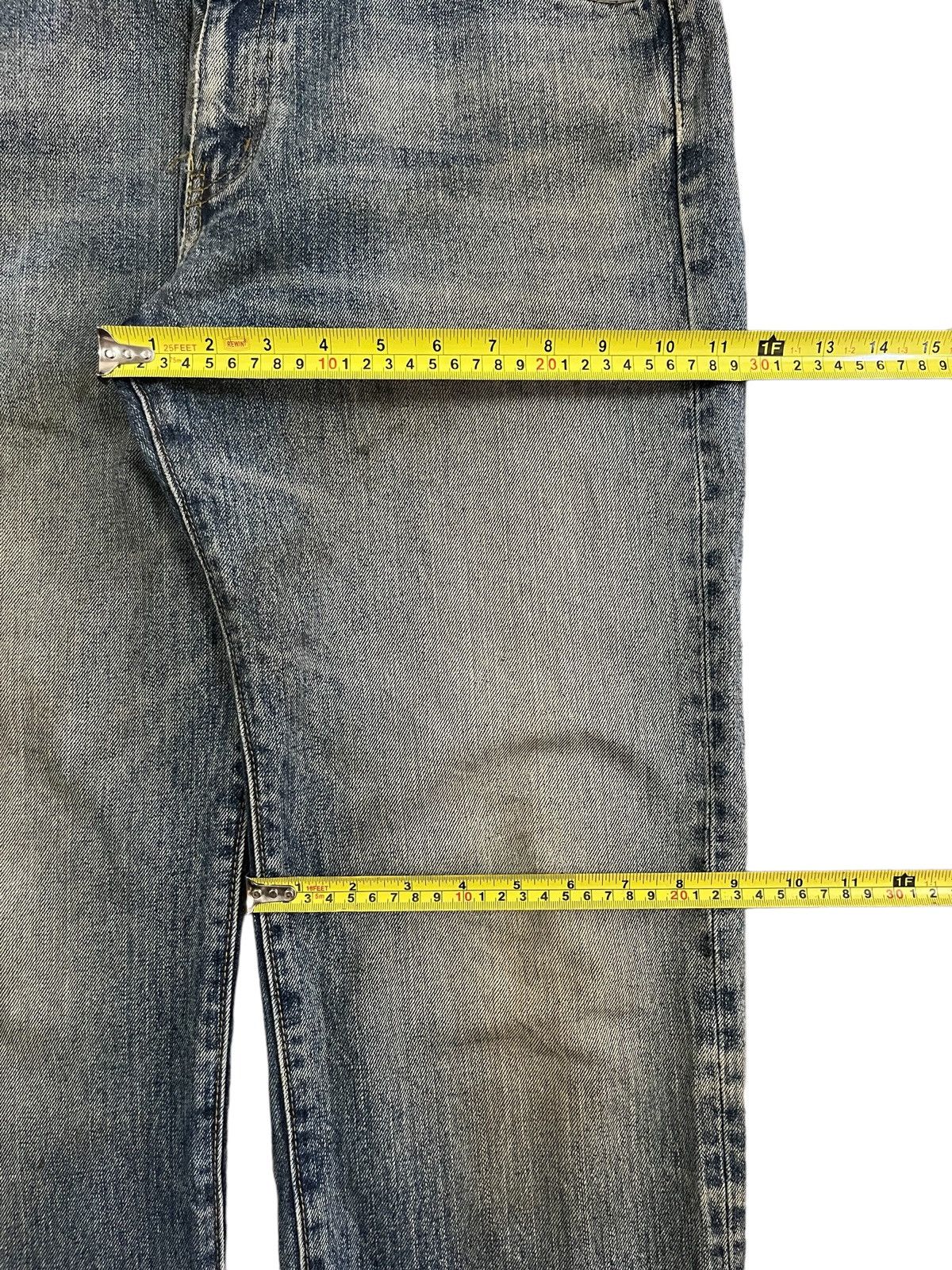 Japanese Brand Vintage Japanese Brand Uniqlo Blue Mud Washed Loose Fit Jean Size US 32 / EU 48 - 13 Thumbnail