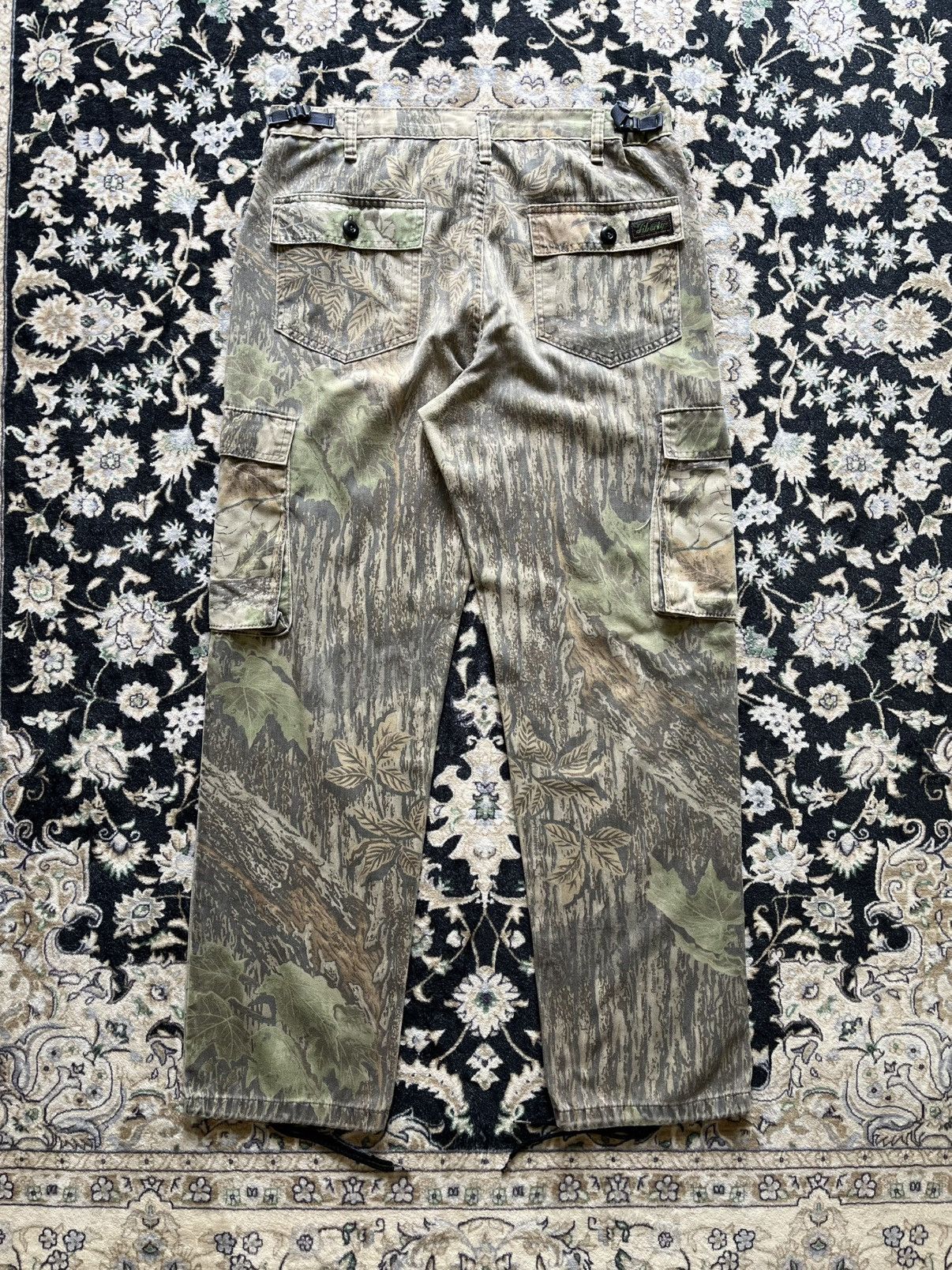 Liberty Vintage 90s Liberty x Realtree Camo Utility Cargo Pants Size US 35 - 5 Thumbnail