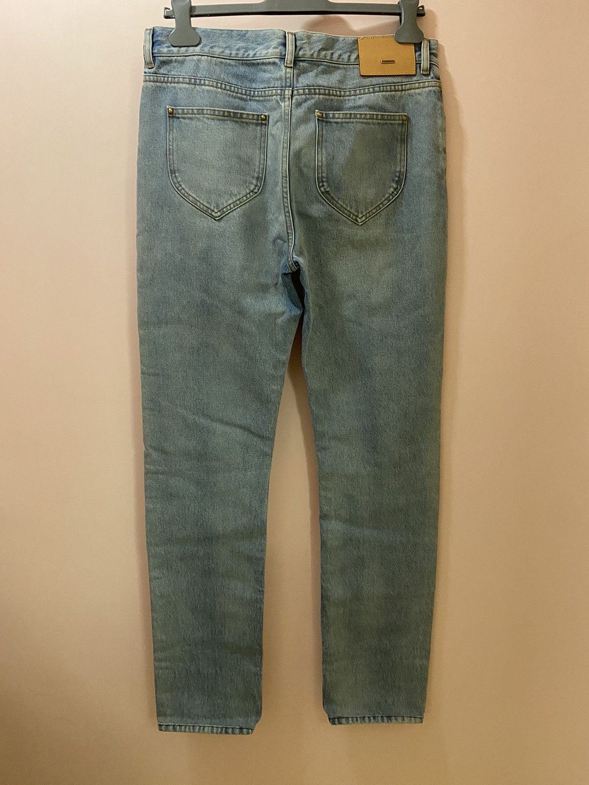 Louis Vuitton Louis Vuitton blue washed slim denim jeans 30 Size US 30 / EU 46 - 3 Thumbnail