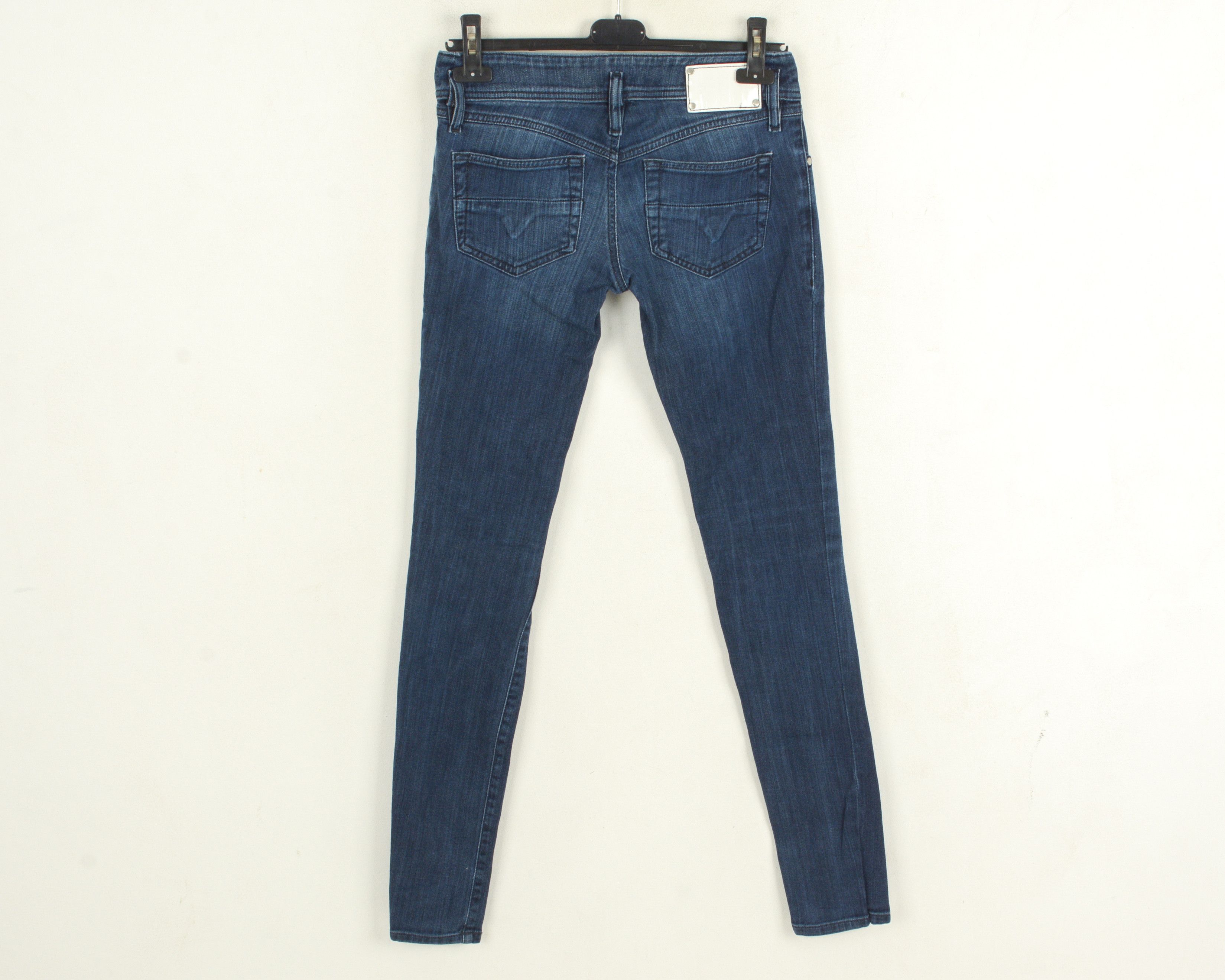 Diesel Matic W27 L34 Slim Skinny Low Waist Stretch Jeans Pants Size 27" / US 4 / IT 40 - 3 Thumbnail