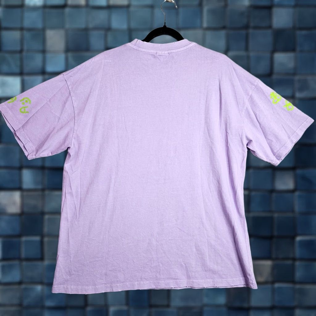 Vintage Drop Dead I hate Humans Graphic Purple Oversize Unisex Adult Tee Size L Size US L / EU 52-54 / 3 - 1 Thumbnail