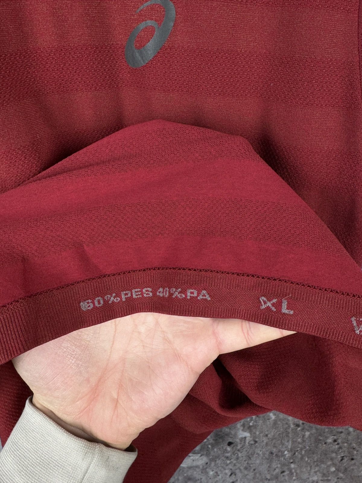 Asics Men’s Asics T-Shirt Red Sportswear Jersey Size XL Size US XL / EU 56 / 4 - 7 Thumbnail