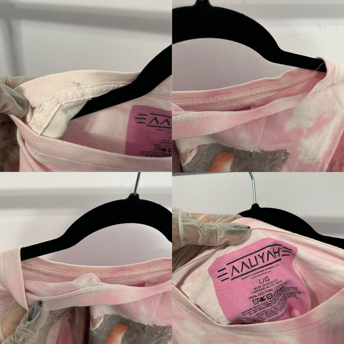 Other Aaliyah Pink Tie Dye Graphic Tshirt Size Large - "Ashlee" Size US L / EU 52-54 / 3 - 23 Thumbnail