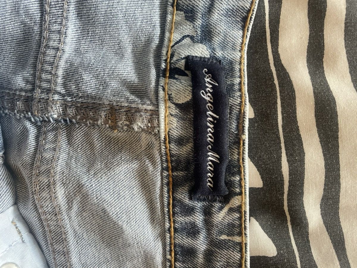 Other Blue and white floral print jeans Size 28" / US 6 / IT 42 - 3 Thumbnail