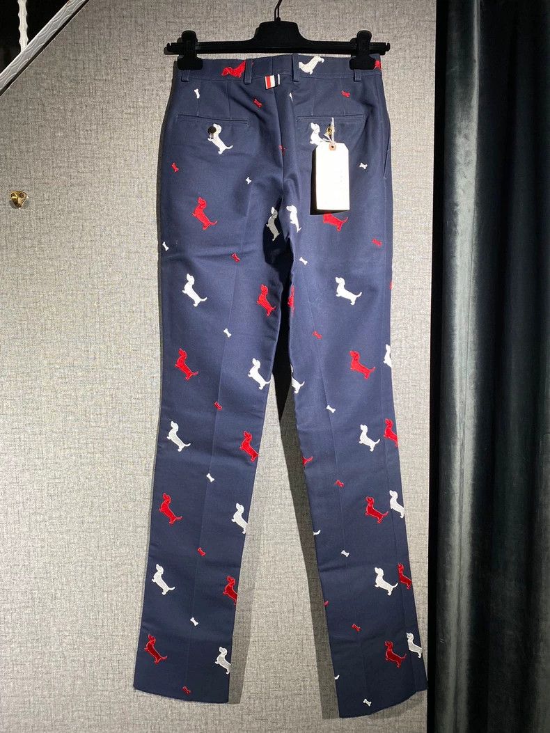 Thom Browne Thom Browne Embroidered trousers Size US 38 / EU 54 - 2 Thumbnail