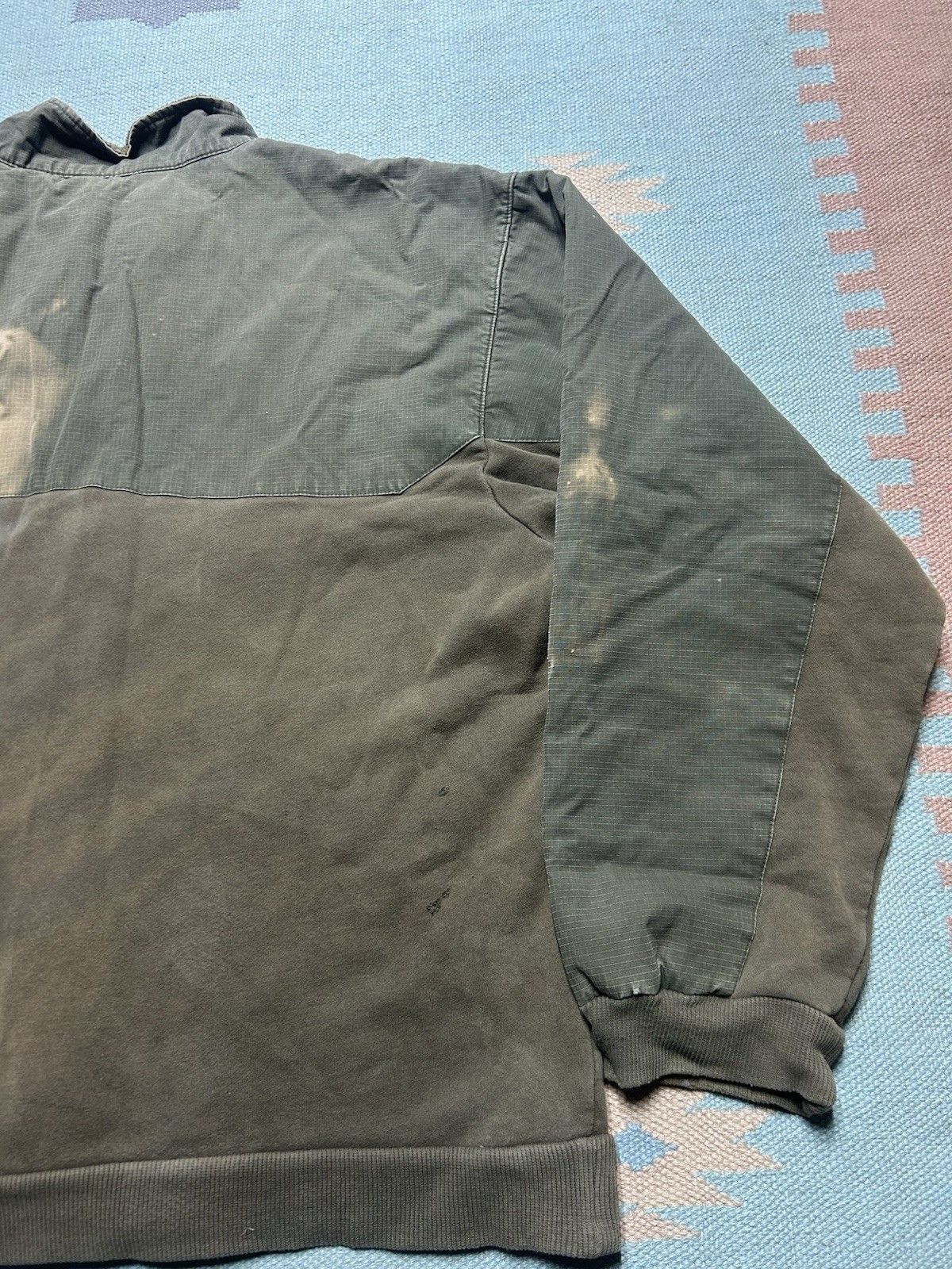 Vintage VTG Columbia ripstop sweatshirt fleece lined jacket zip L Size US L / EU 52-54 / 3 - 9 Thumbnail