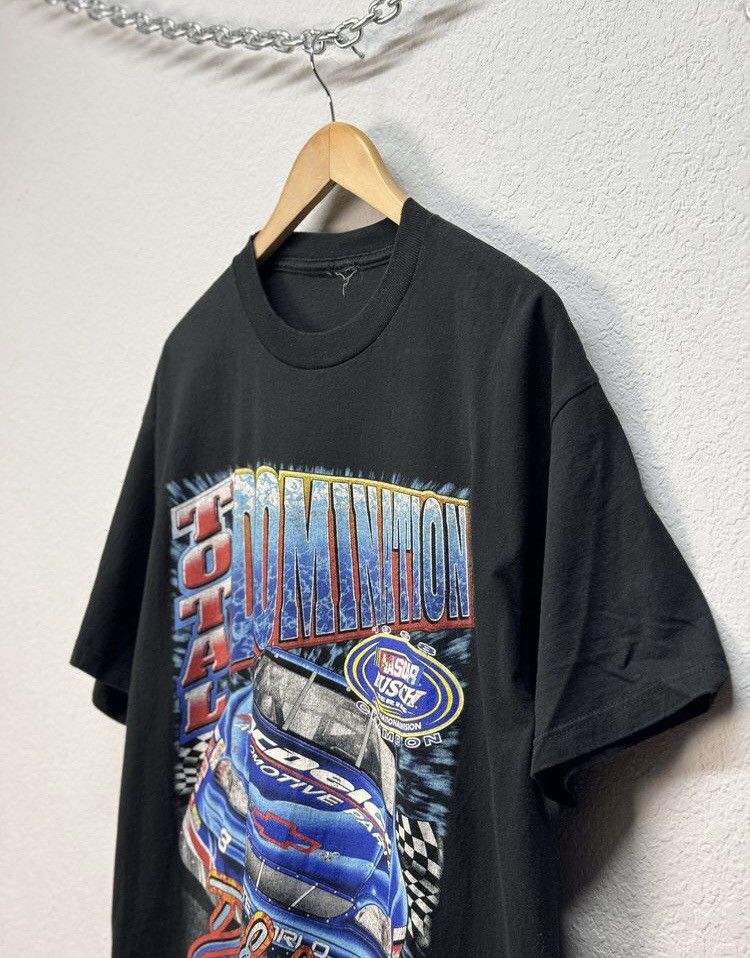 Band Tees × NASCAR VTG Vintage Dale Earnhardt JR Total Domination 1998 Nascar Size US L / EU 52-54 / 3 - 6 Thumbnail
